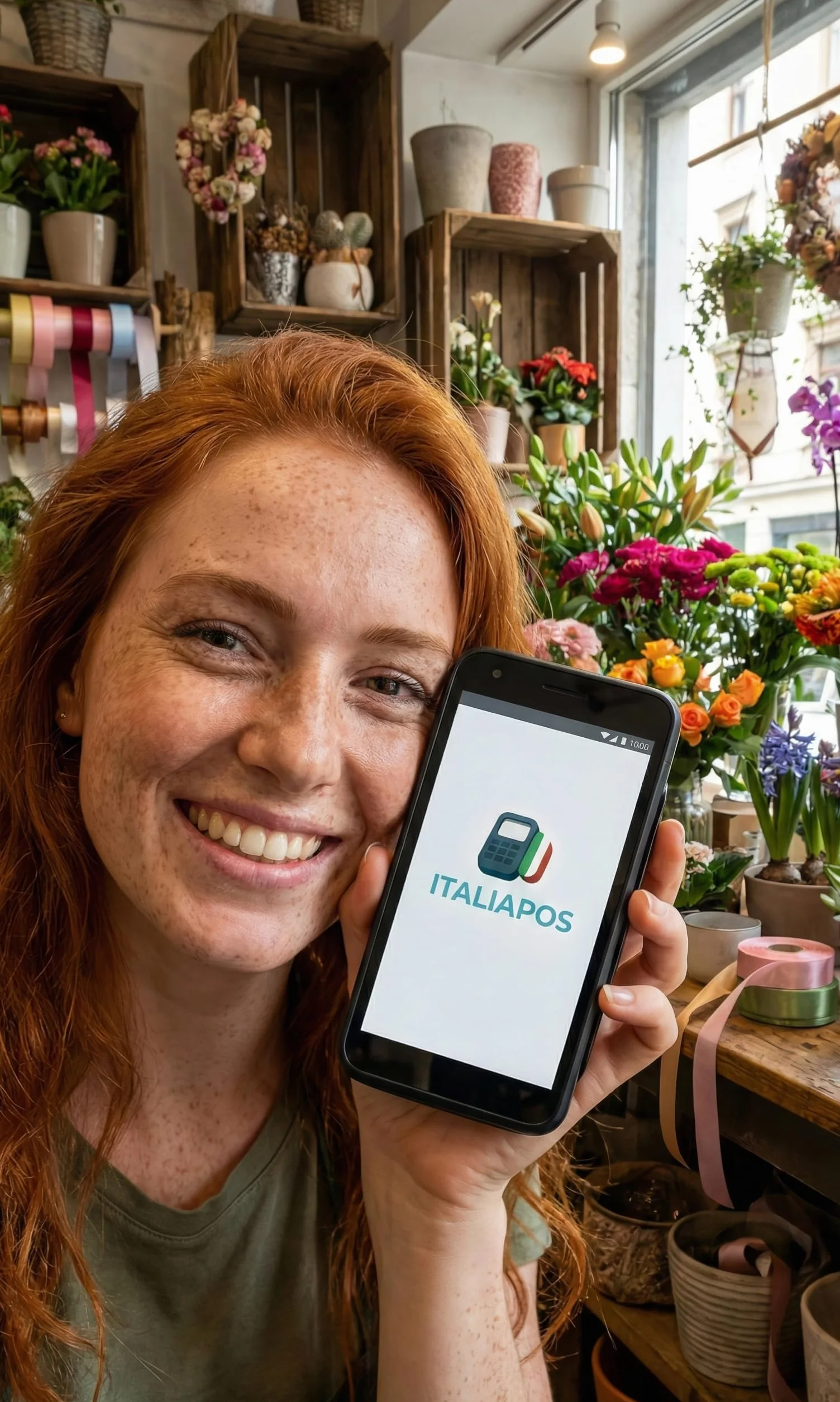 Wamo Easy Terminale Pos Portatile Commissioni da 0,90% Contactless, Lettore Elettronico, per Pagamenti con Bancomat, Carta di Credito, Prepagata.
