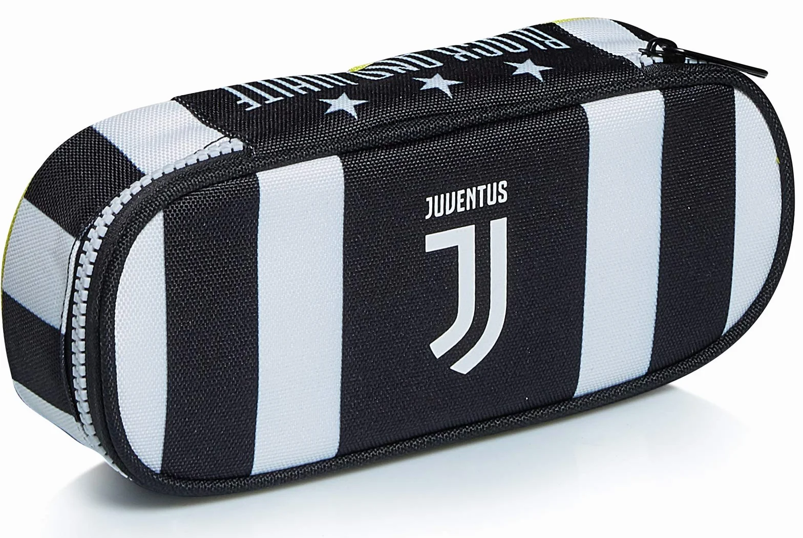Seven Bustina Ovale Juventus Bianco e Nera Portapenne Scuola