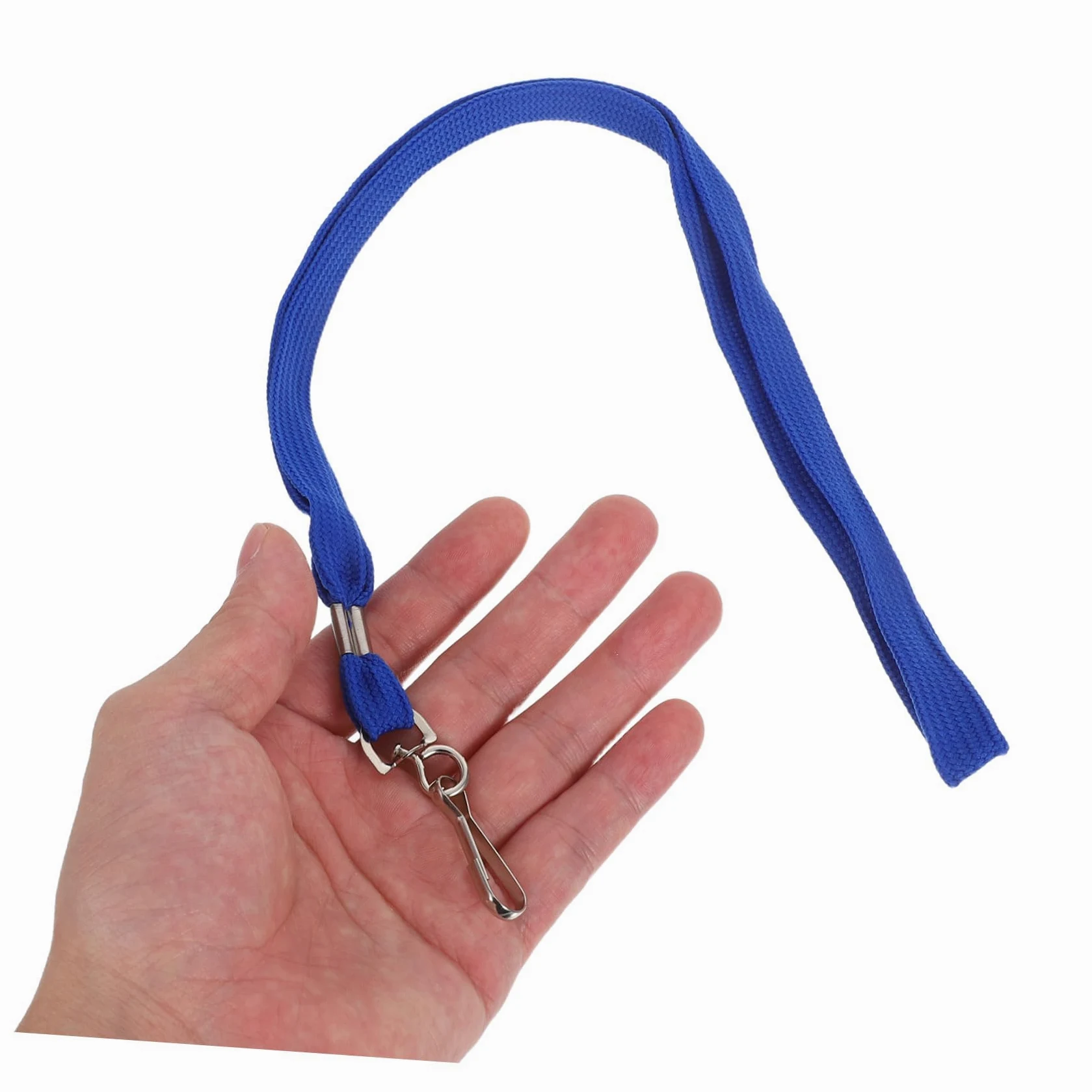 100 pezzi Cordino Porta Badge da Collo con Clip Staccabile Lanyard Neck Strap Morbido per Id Card e Carte Scuola Ufficio Comodo e Resistente