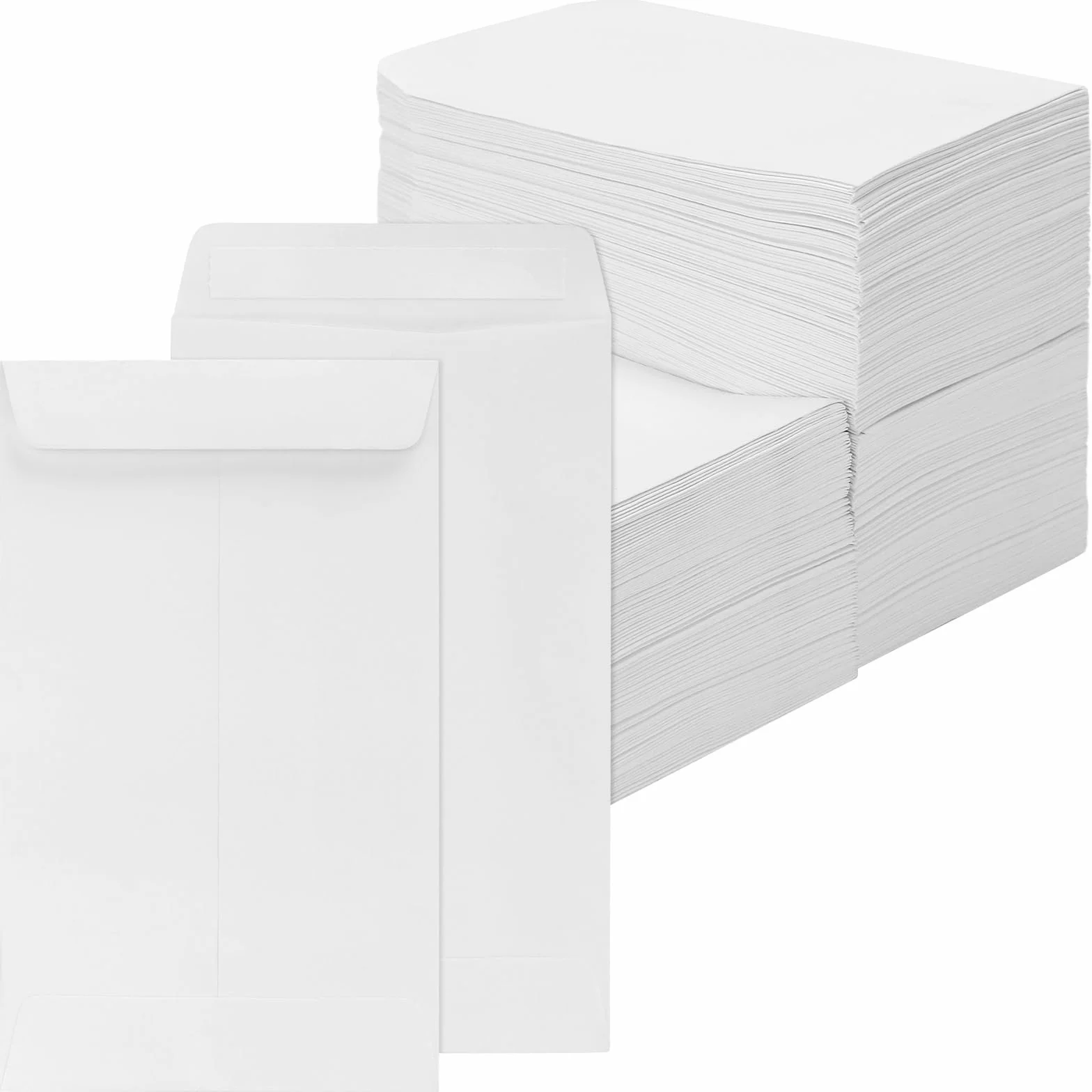 Buste bianche piccole autoadesive 6x10 cm mini buste di carta per semi