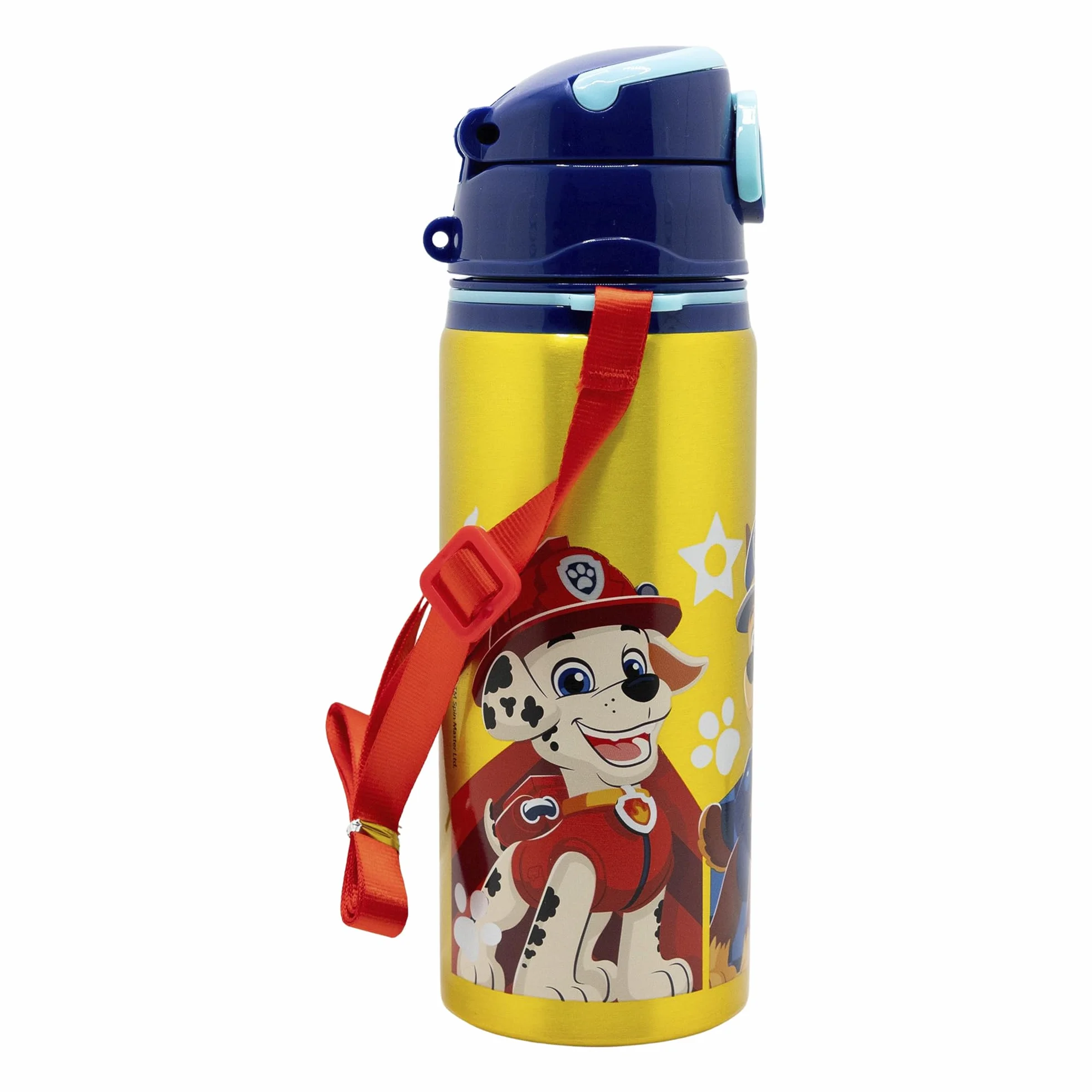 Bottiglia Riutilizzabile in Alluminio con Tracolla 730 ml Paw Patrol Boy Rescue Pups