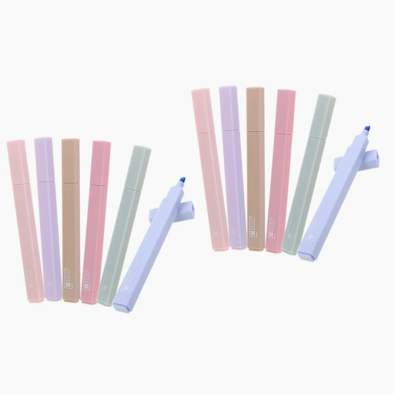 Lurrose 12pezzi Evidenziatori Per Penne Marker Decorativi Per Sottolineature e Pratici Scuola e
