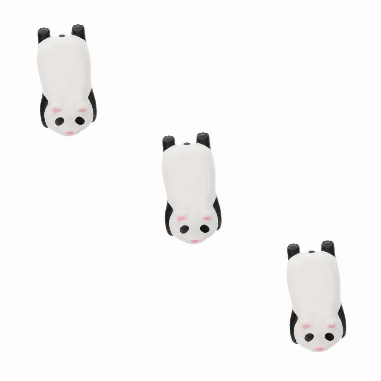 Operitacx 3 Pz Poggiapolsi Panda Cuscinetto Di Supporto Per Poggiapolsi Tappetino Per Computer Poggiapolsi in Gel Cuscinetto Poggiapolsi Tappetino Da Gioco Cartone Animato Ufficio Bianca