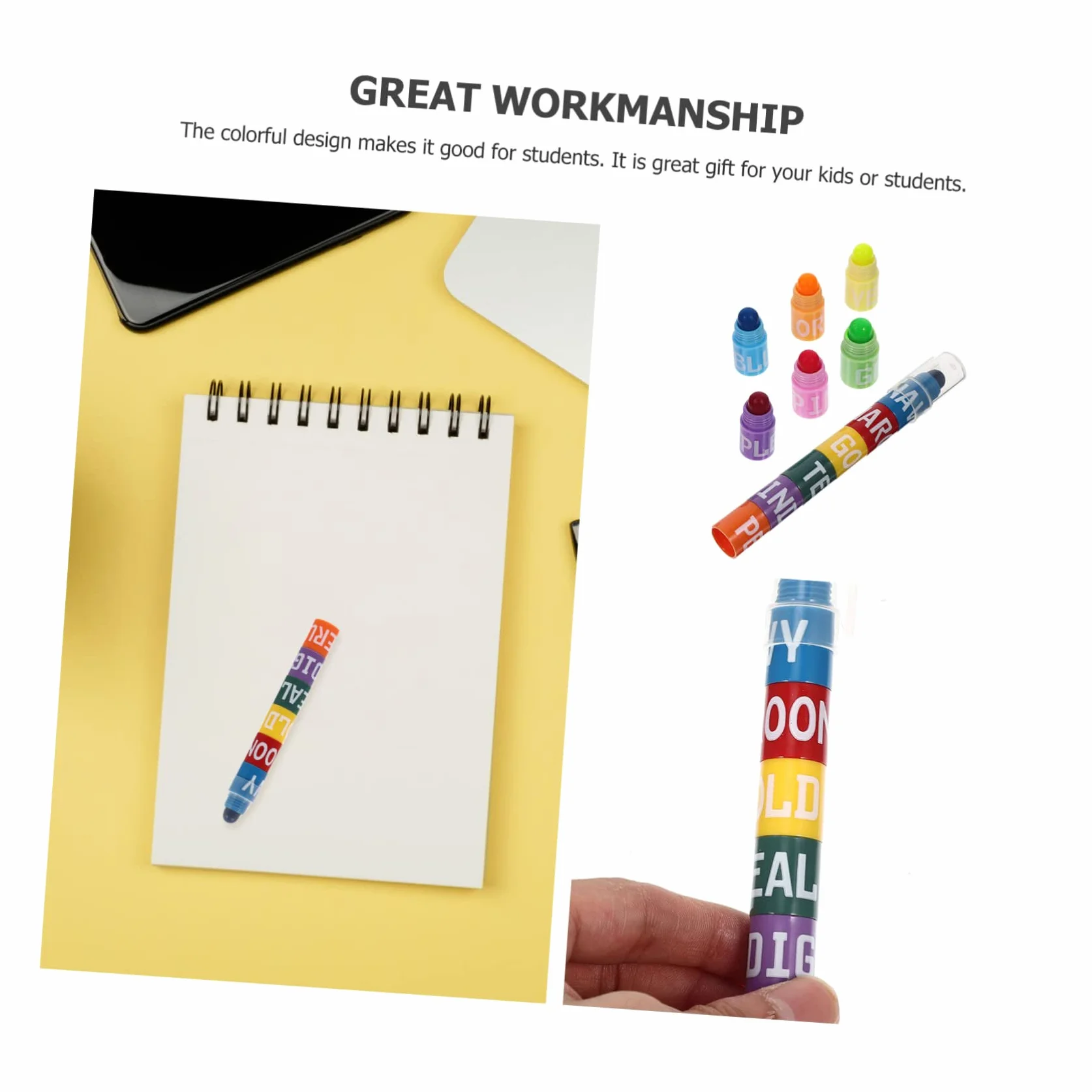 Abaodam 10 Set Di Evidenziatori Pennarelli Evidenziatori Penne Scolastiche Per Arte Scrittura Scrapbooking