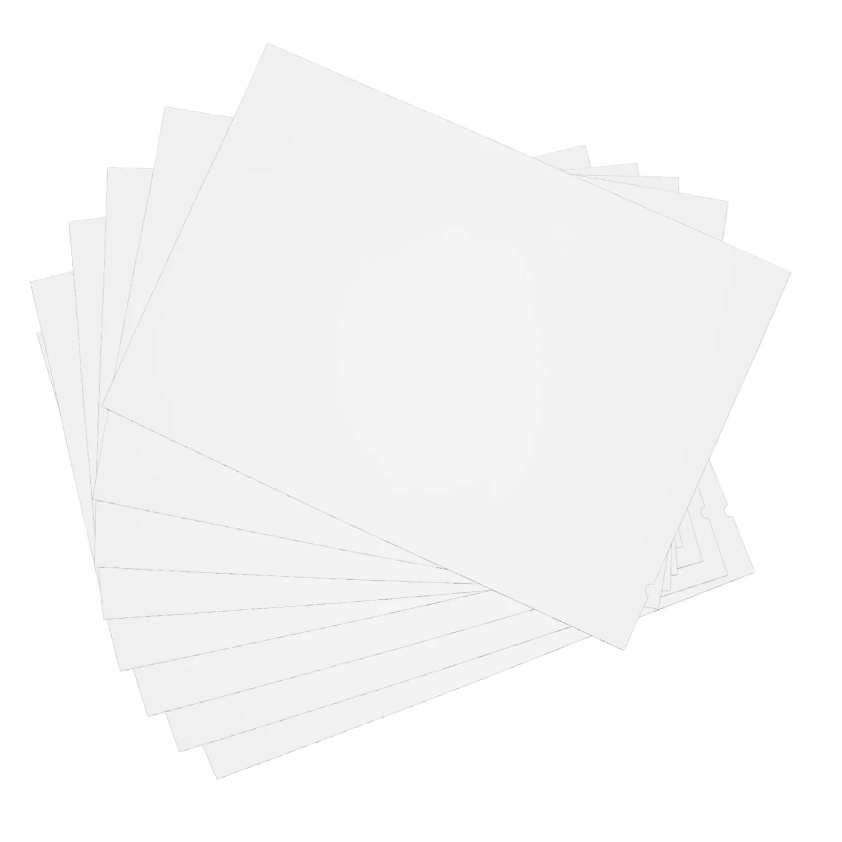 Housoutil 5 Set Carta Fotografica Lucida Carta Per Fotografica Per Ufficio Scuola E Progetti Creativi Materiale Pet Autoadesivo Vividissimo Per Foto E Pubblicità 10 Fogli*5