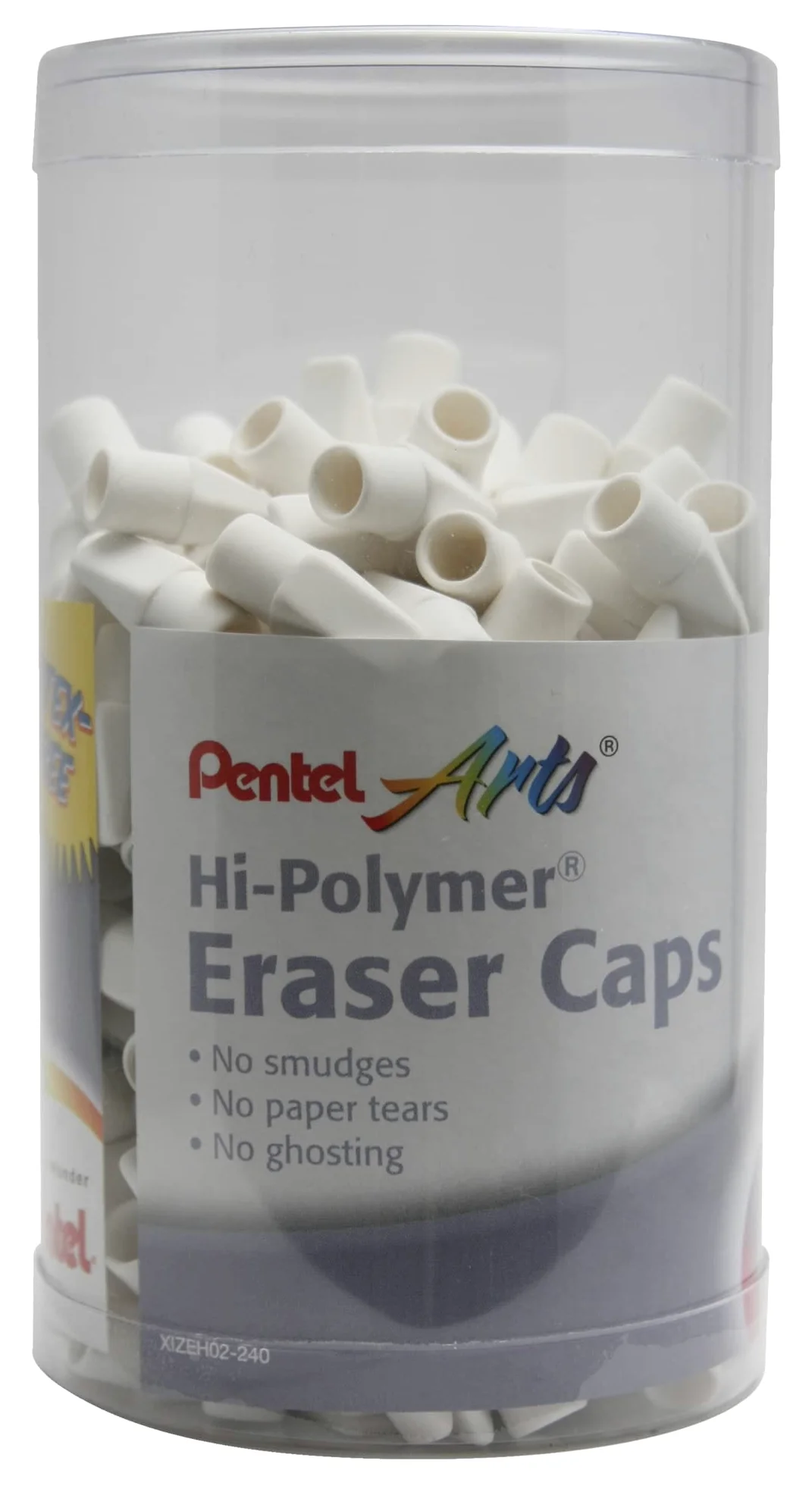 Pentel Arts ZEH02-240 - Gomma da cancellare, 240 pezzi, colore: Bianco