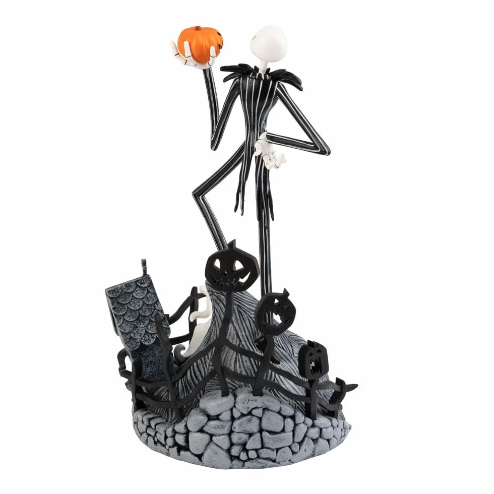 Grupo Erik Calendario Perpetuo The Nightmare Before Christmas Gadget 3D - Calendario da Tavolo Perpetuo per Bambini Jack Skeletron Natale | Decorazione da Scrivania per Fans 12 x 12 x 23 cm
