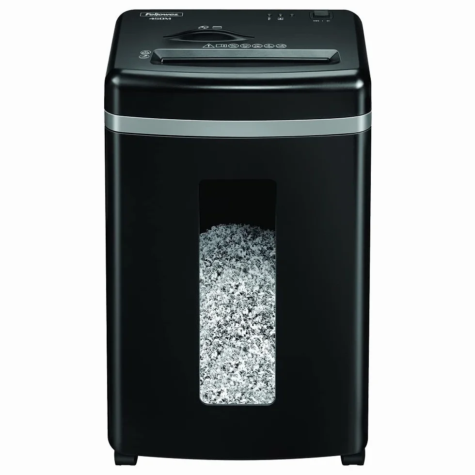 Fellowes 4074101 Distruggidocumenti 450M, a Micro-Frammento, 9 Fogli