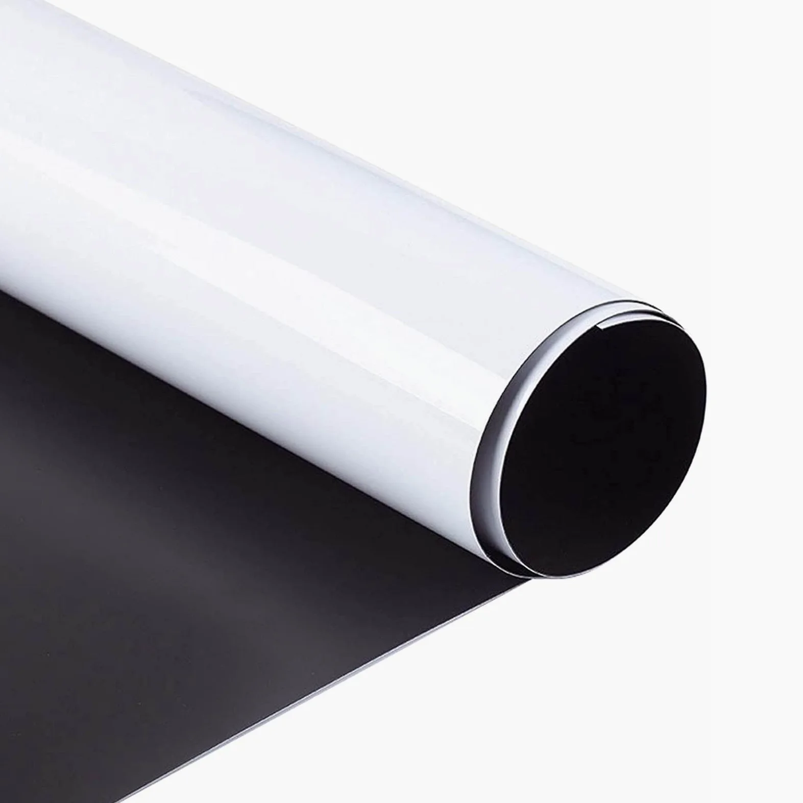 Carta autoadesiva per lavagna bianca- Carta da contatto magnetica for lavagna cancellabile a secco, dimensioni multiple(60x120cm)