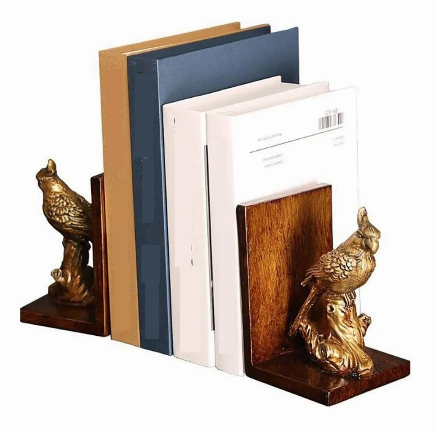 Reggi Libri, Fermalibri Fermalibri In Resina Per Pappagallo Per Scaffali Per Libri Resistenti Antiscivolo Per Ufficio Casa Scrivania
