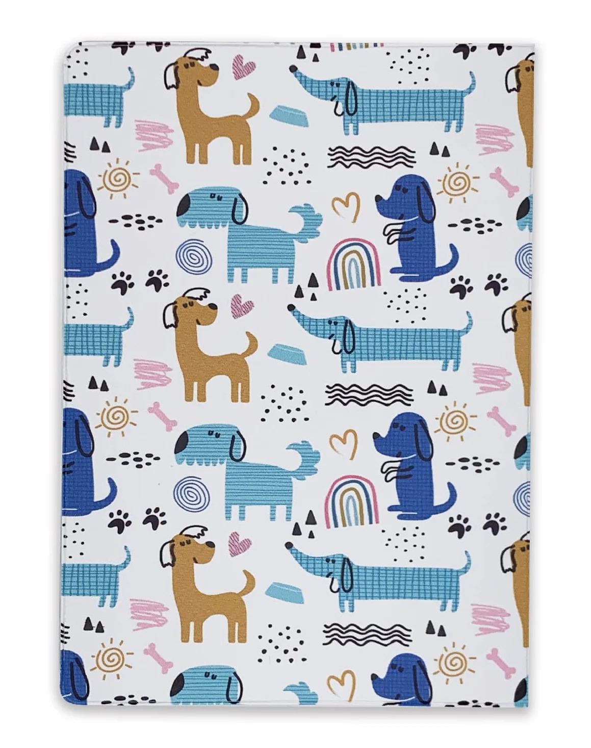 Nemau Protezione diario sanitario Gomma espansa Modello Cane Blu Made in France