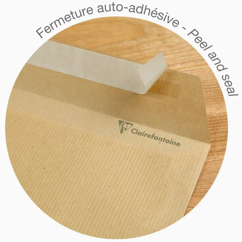 Clairefontaine 10350C - 250 buste buste C4 229x324 mm 90g/m²