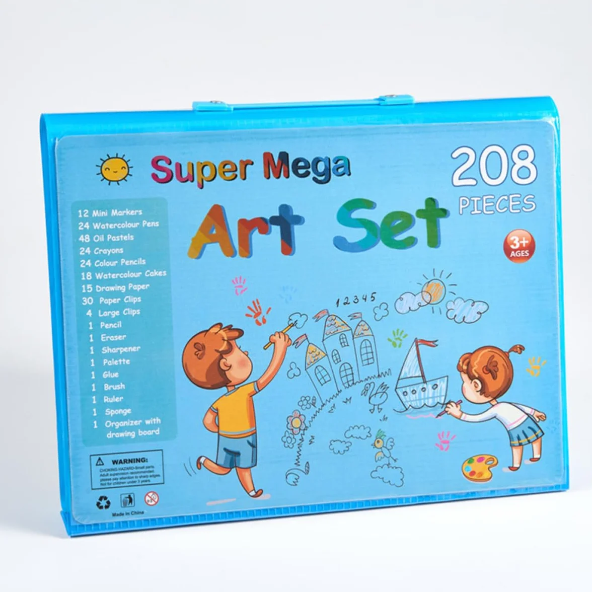 Mipcase 208 Pezzi Set di Penne Gel Colorate per Disegno, Punta Fine | Plastico, Inchiostro Premium, Scrittura Fluida, per Card Artigianali e Journal, per Adulti