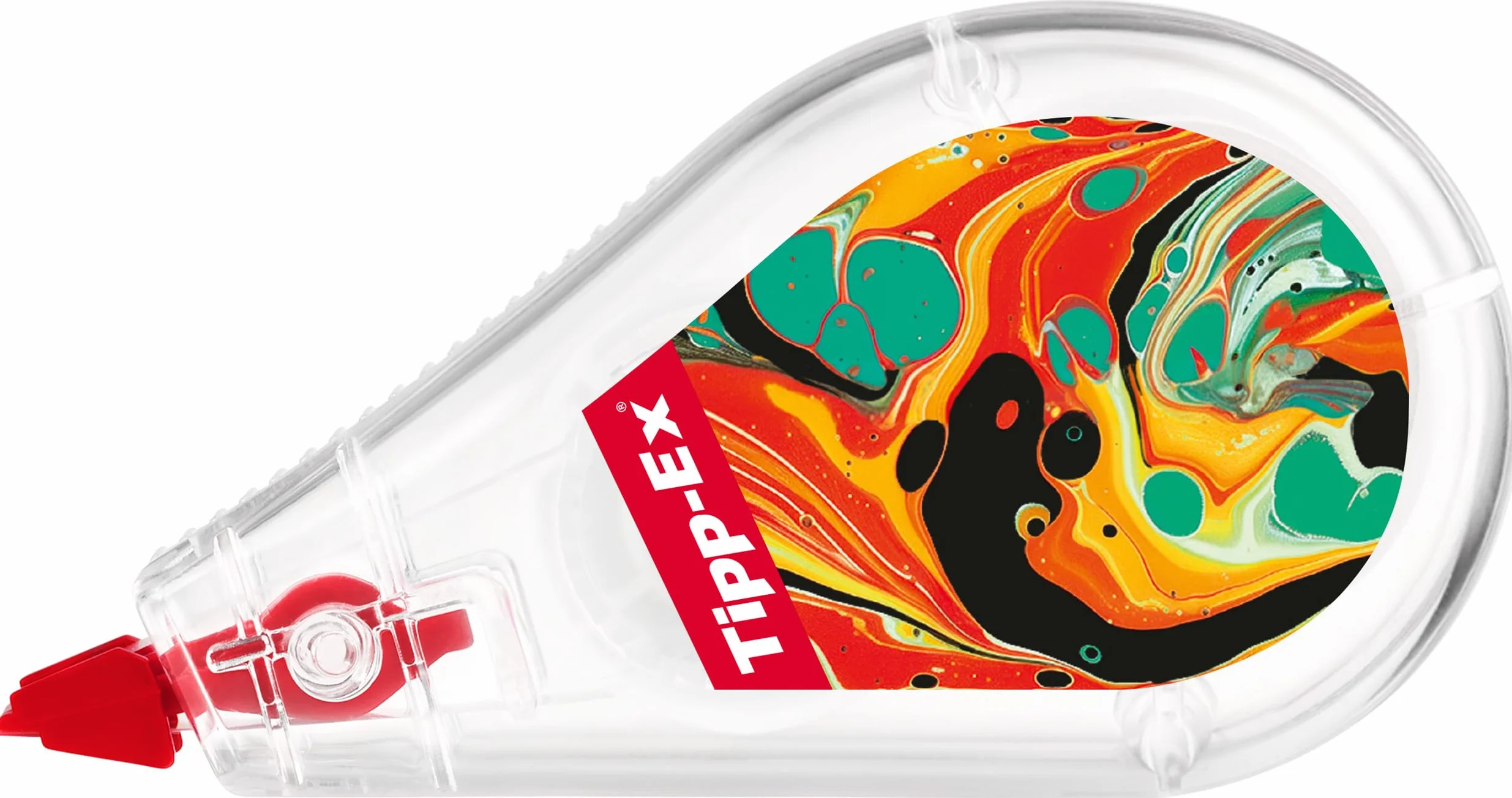 Tipp-Ex Correttori a Nastro Mini Pocket Mouse 6 Pezzi, 2 Design Hydro Dipping, 4 Classici