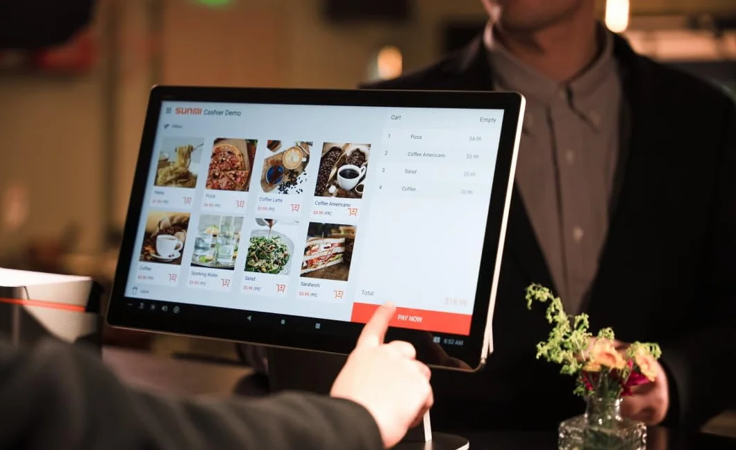 Geon SUNMI D3 PRO - Registratore di Cassa Touchscreen - Sistema POS con Schermo Tattile 15.6" FHD - Android 13 - Connessione Wi-Fi e Bluetooth - Cassa Professionale per Ristoranti e Negozi