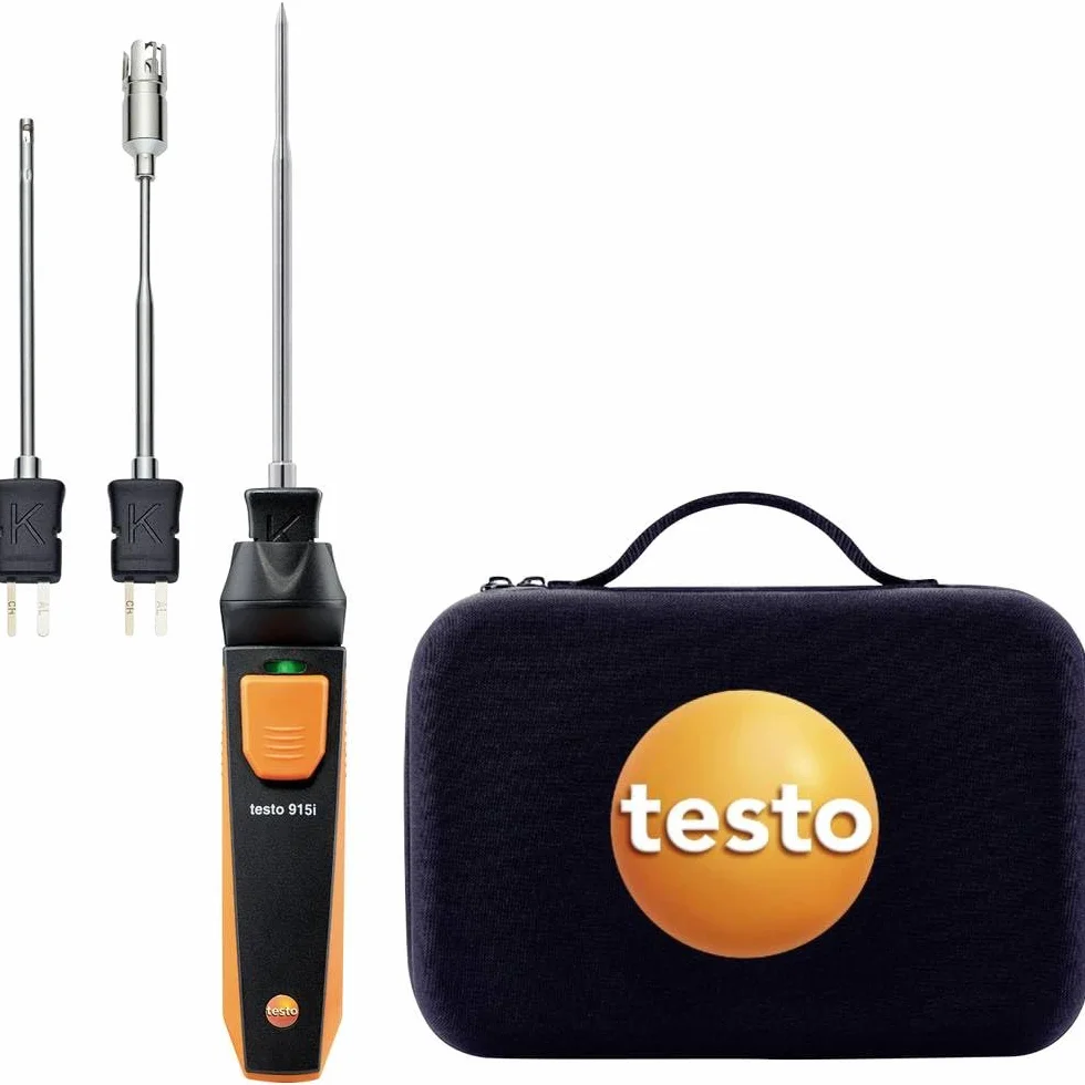 Testo Kit 915i Termometro con 3 Sonde di Temperatura TC Tipo K