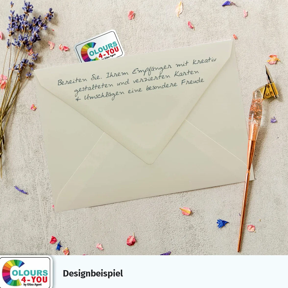 200 buste DIN C6 vaniglia, 11,4 x 16,2 cm, con adesivo umido da 80 g/m², buste senza finestra, colore: 4-you