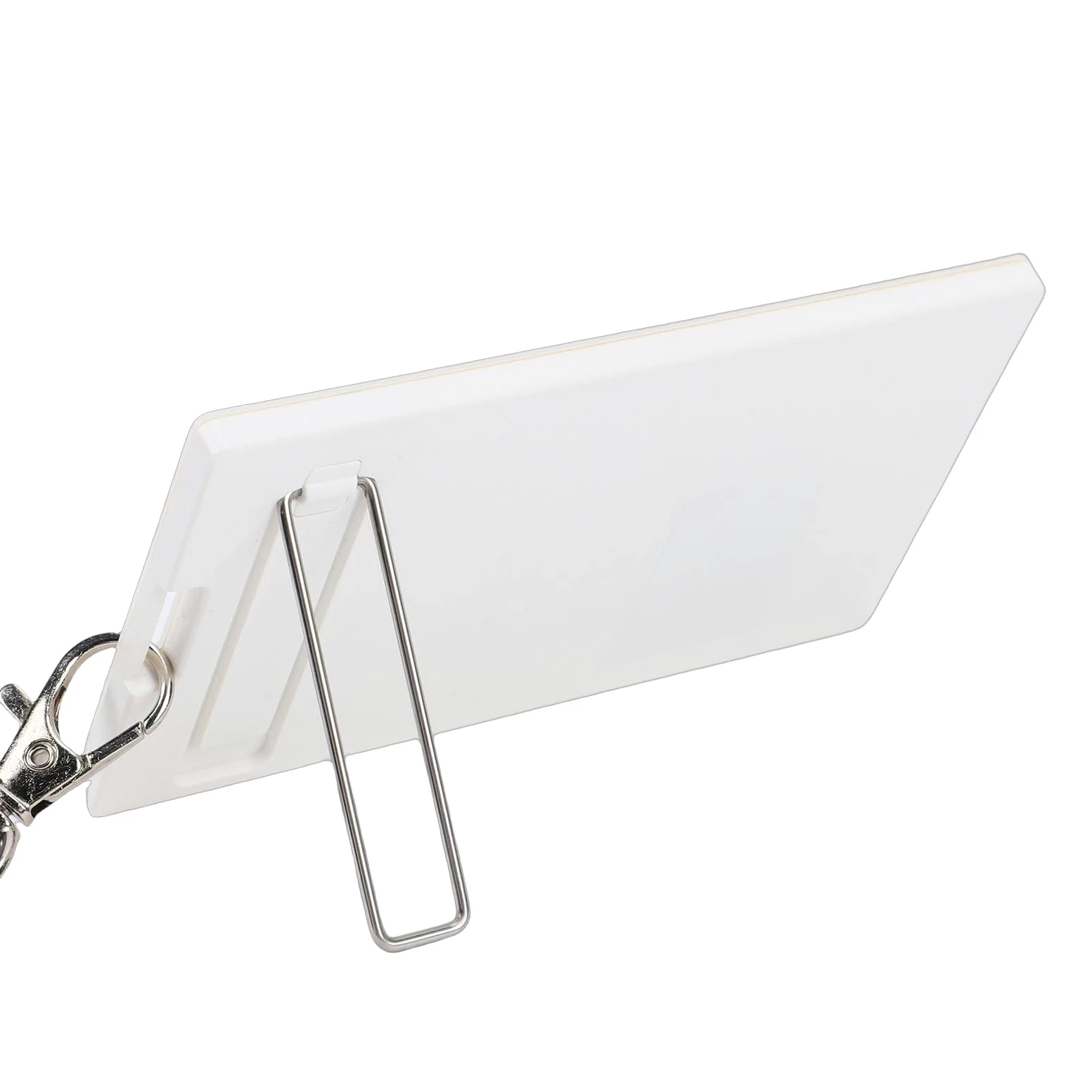 Porta Badge Elettronico, Badge Nominativi per Biglietti da Visita con Schermo a Inchiostro Elettronico da 3,7 Pollici, Porta NFC per Dipendenti d'ufficio con Cordino, Ideale per Supporto