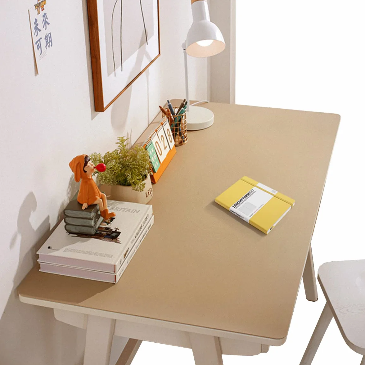 Tappetino da tavolo PU Sottomano per Scrivania Impermeabile 40x80cm Spessore 2mm Albicocca