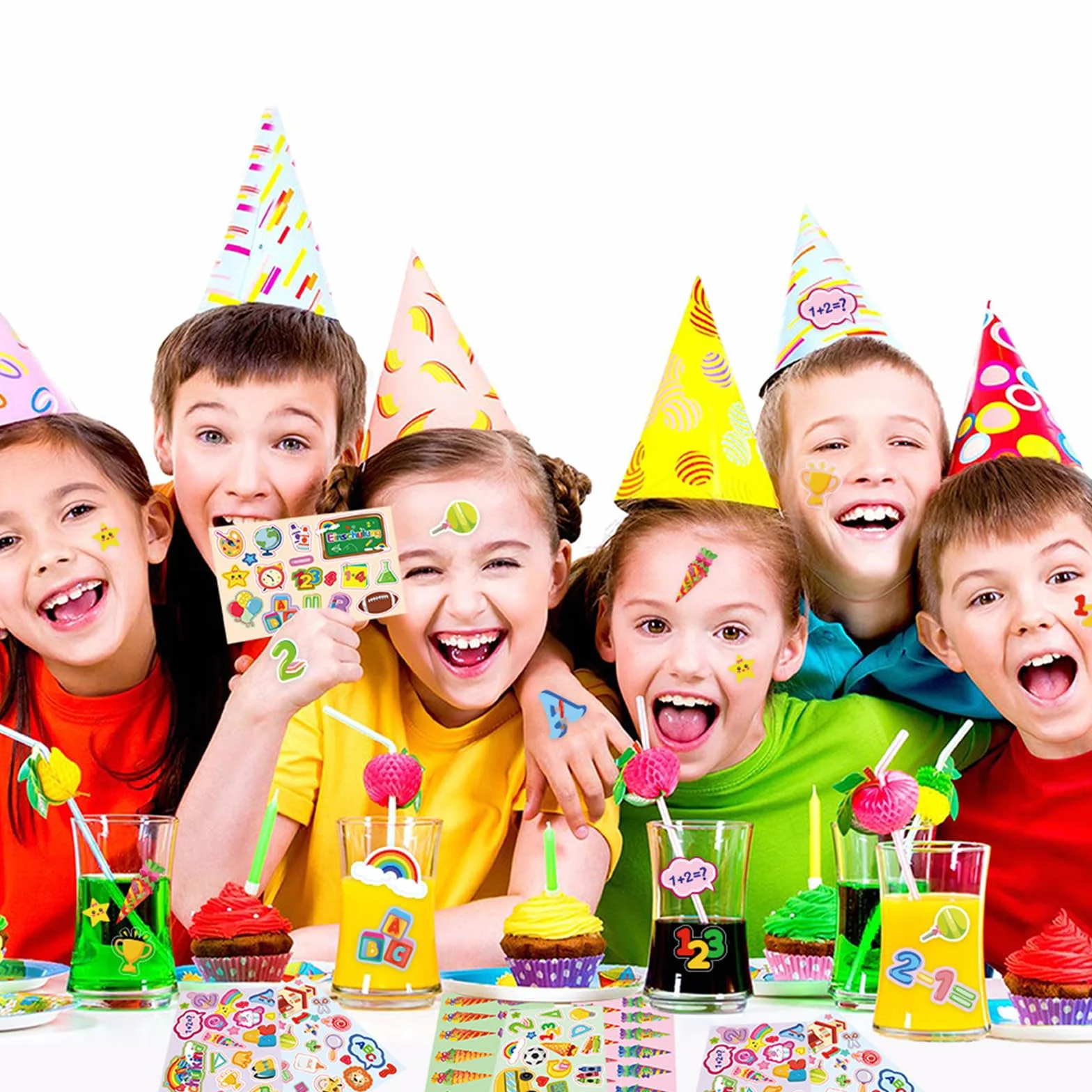 ALEGRE® Adesivi decorativi per l'inizio della scuola, set per ragazze e ragazzi