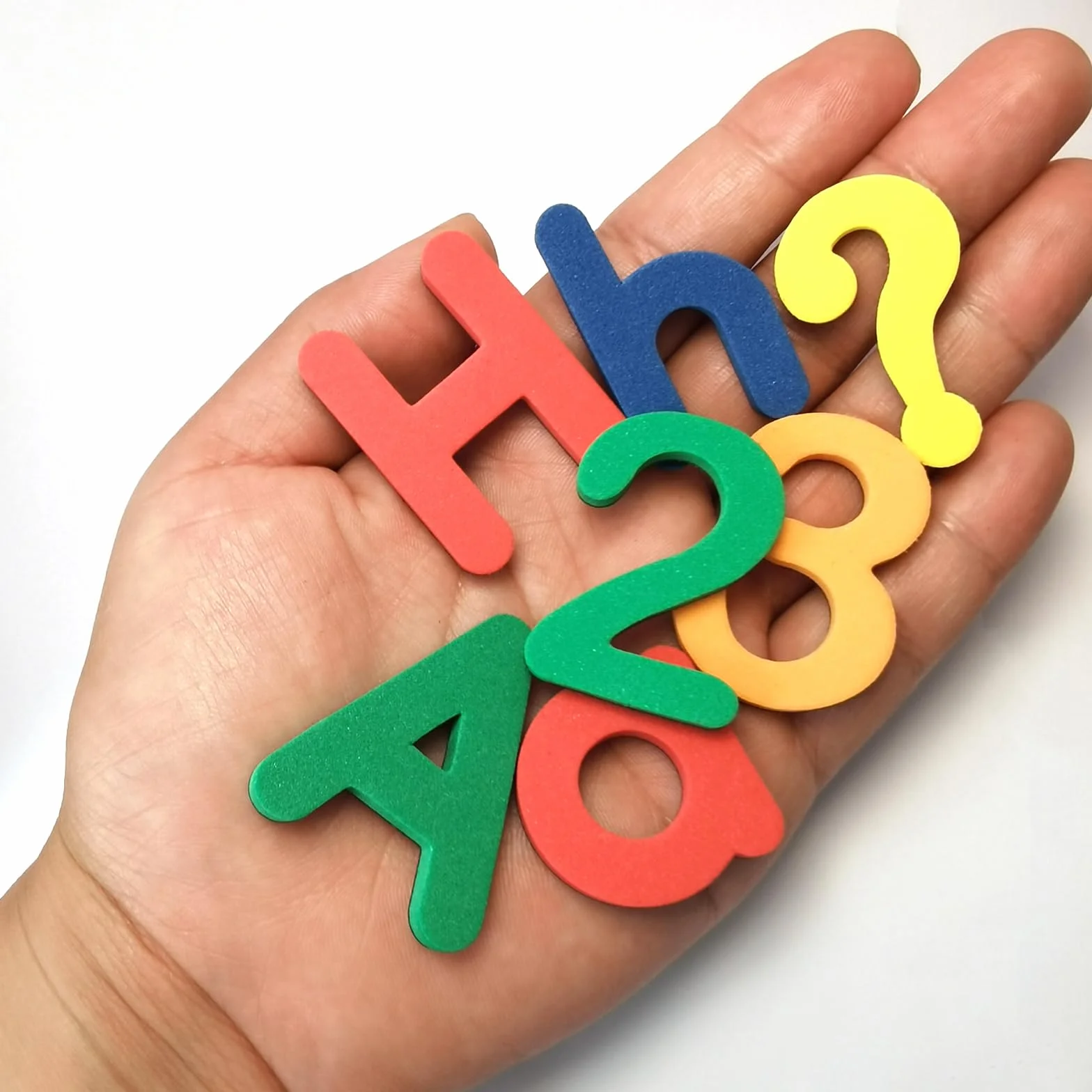 Lettere Magnetiche per Bambini 105 Pezzi Magneti Alfabeto per Lavagna Magnetica e Frigo Set Alfabetiere con Numeri