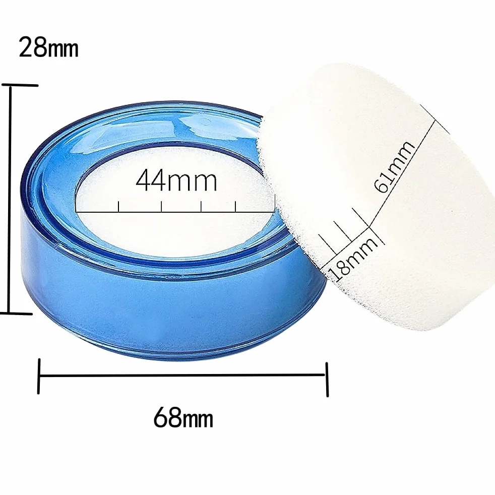 Plastica Spugna Dito Bagnato Denaro Cassiere Finger Sponge Damper 5 Pz Umidificatore A Dita Tamponi Spugna