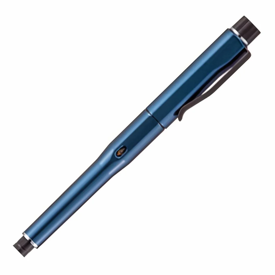 三菱鉛筆 Uni Kuru Toga Dive - Portamine, rotazione automatica della mina e avanzamento automatico regolabile, 0,5 mm, colore: Blu Abyss