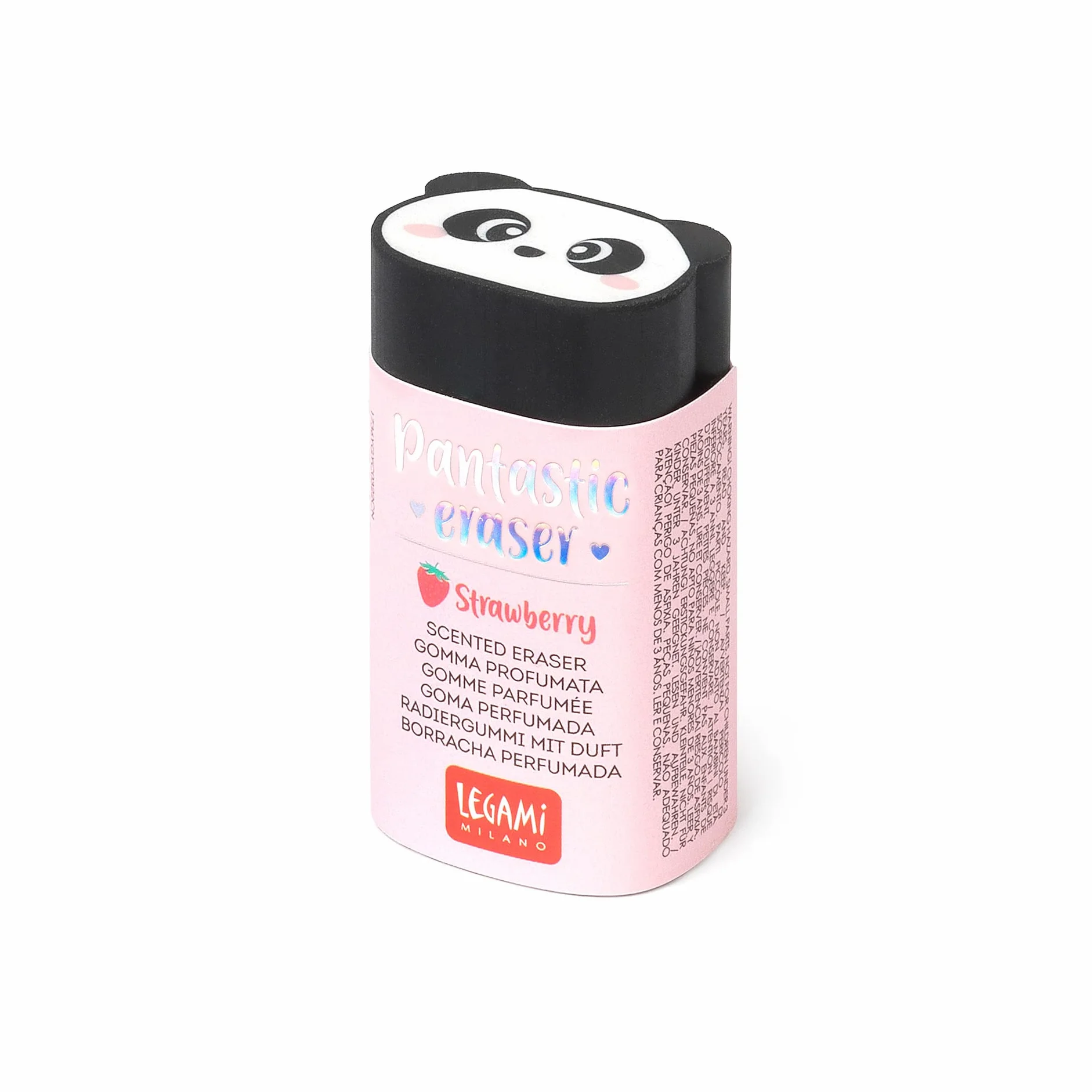Legami GP0004 Gomma Profumata Panda Pantastic 1,7x5 cm Fragranza Fragola