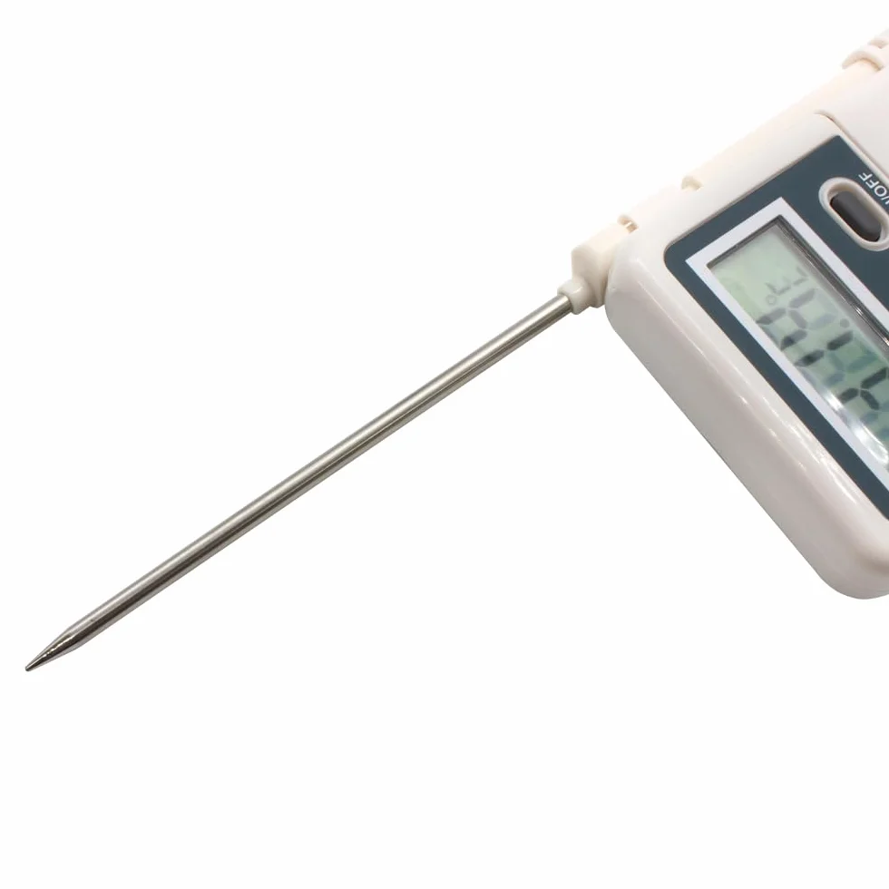 Termometro digitale portatile con sonda -50° +300°C per aria condizionata e cucina