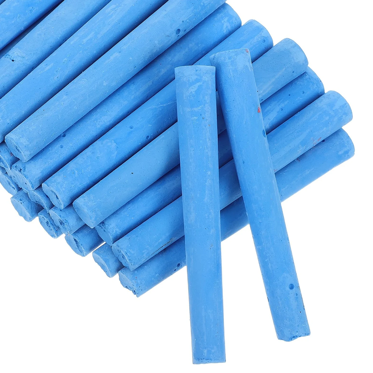 OUNONA 8 scatole di gessetti per lavagna a bassa emissione di polvere - Gessetti colorati sfusi per scrivere sulla lavagna, insegnanti, materiale scolastico - Scrittura e sicura da usare, blu,