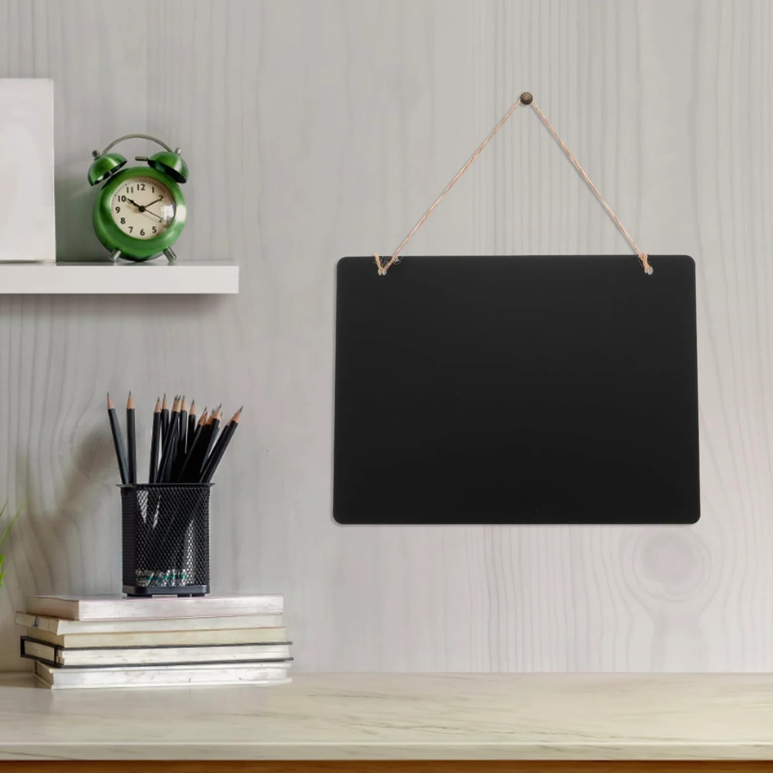 DOITOOL Cartelli Da Appendere Alla Lavagna 15 Lavagne Rettangolari In Legno Con Corda Lavagna Reversibile Bifacciale Per Ristoranti Bar Matrimoni E Decorazioni Per La Casa