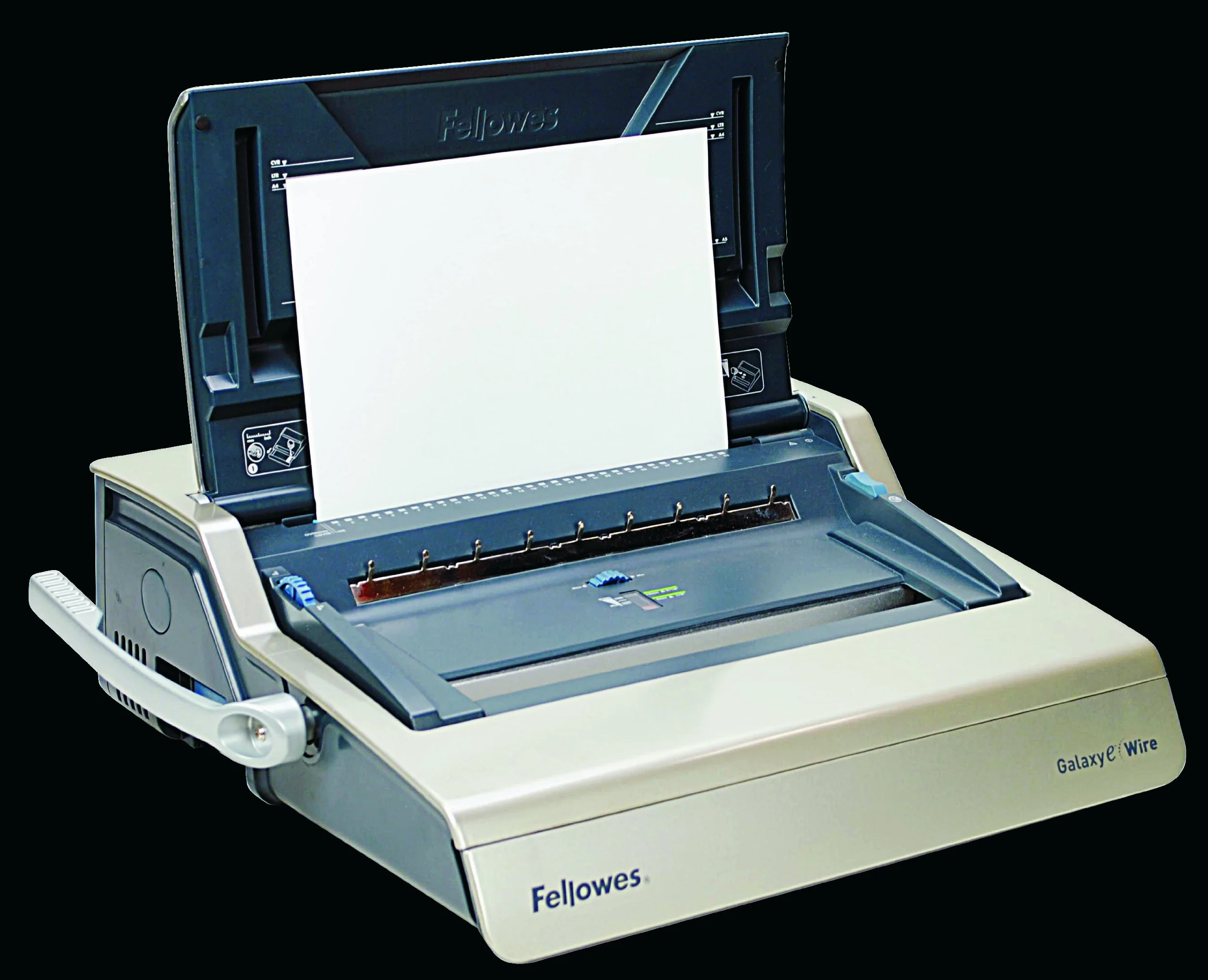 Fellowes 5622401 Rilegatrice a Dorsi Metallici Galaxy Wire, Manuale, Capacità di Rilegatura 130 Fogli