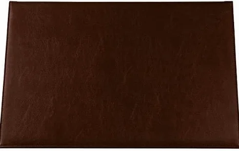 Sottomano da Ufficio CITY TIME 48x32 cm Similpelle Ecopelle Apribile Marrone Tappetino per Laptop PC Impermeabile