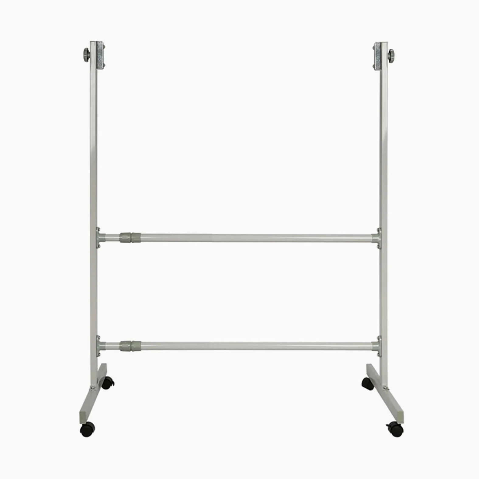 Supporto Mobile in Metallo per Lavagna Bianca 90x120 cm, Lavagna, Supporto Regolabile per Lavagna cancellabile a Secco, per Scuola, Aula, Ufficio, casa