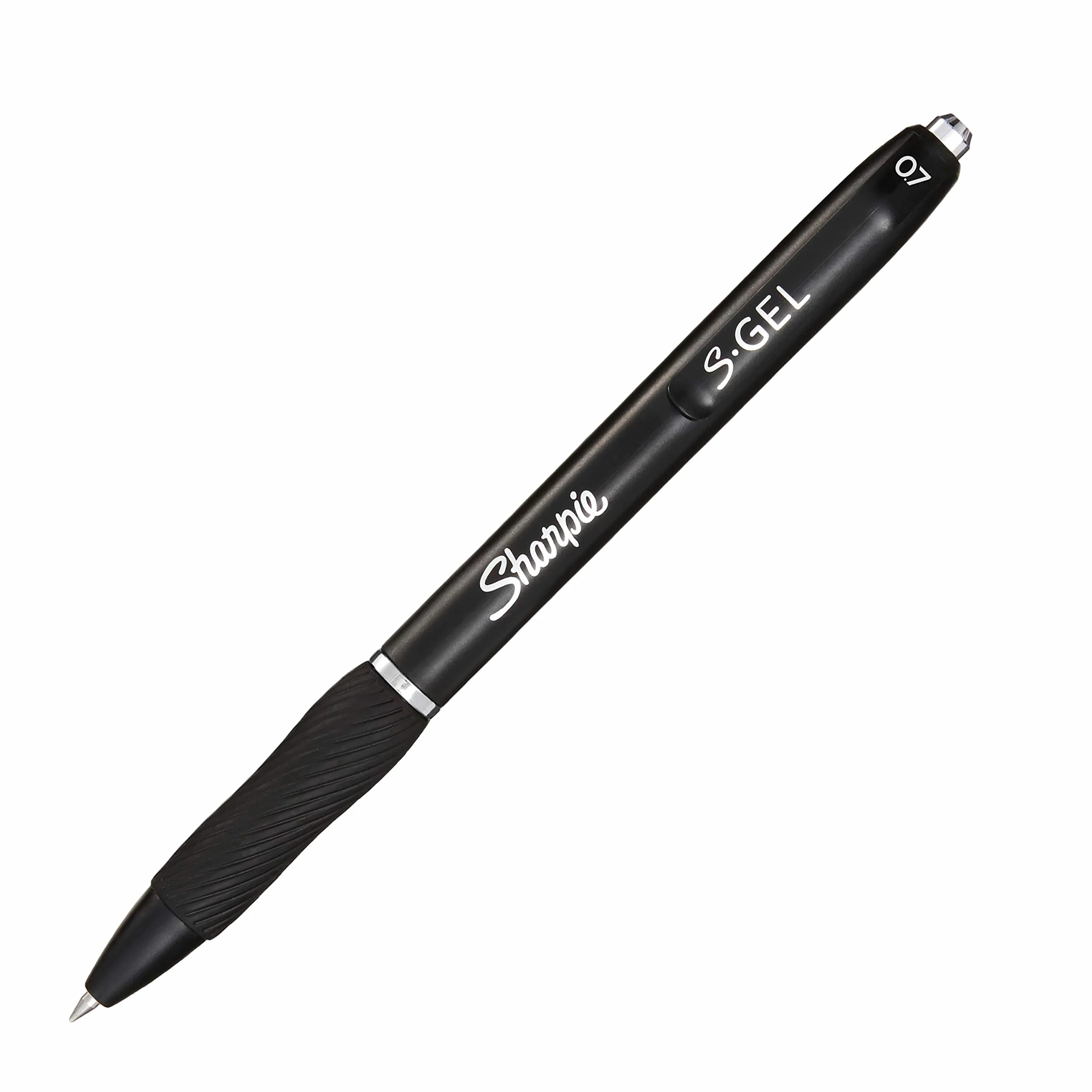 Sharpie S-Gel | Penne gel | Punta media (0,7 mm) | Inchiostro nero | Confezione da 12