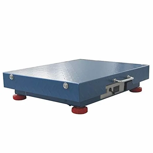KATSU Bilancia Industriale 300kg Elettronica Ricaricabile LED 42x52cm Acciaio Antiruggine