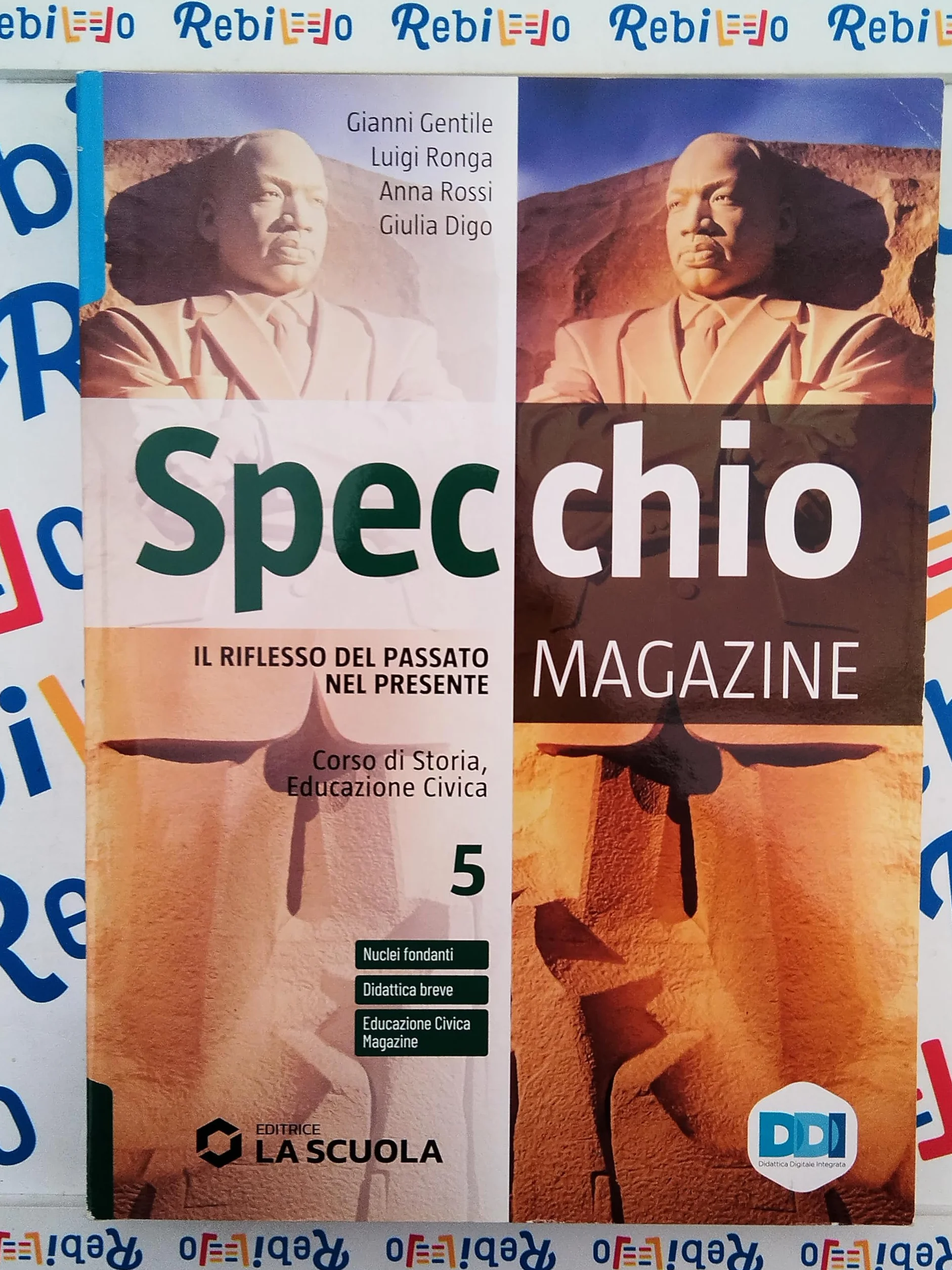 SPECCHIO MAGAZINE VOL. 5 + VERSO L'ESAME KIT - (9788835055303) + Materiali didattici – Rebillo