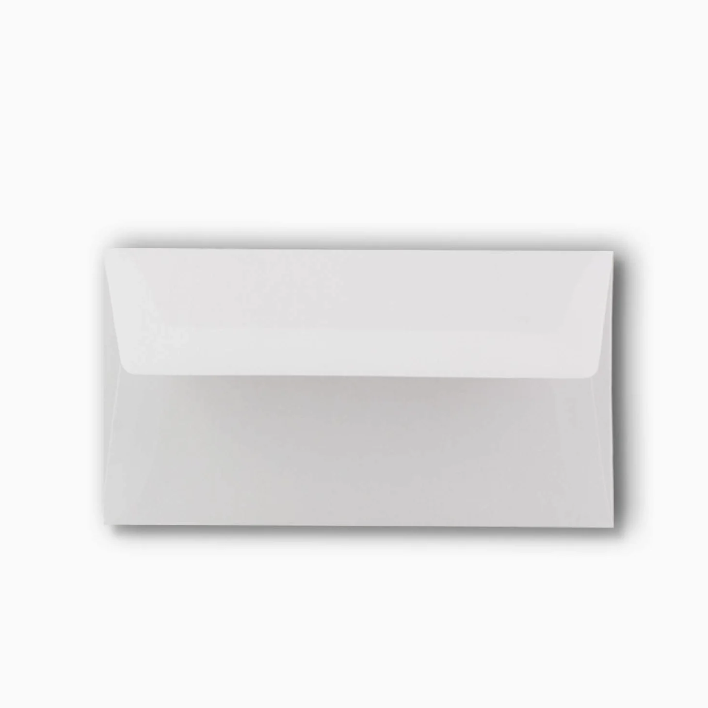 Buste bianche – DIN lungo – Foderate con carta velina rossa – 100 g/m2 – 220 X 110 mm – Adesivo umido 200 Stück rot