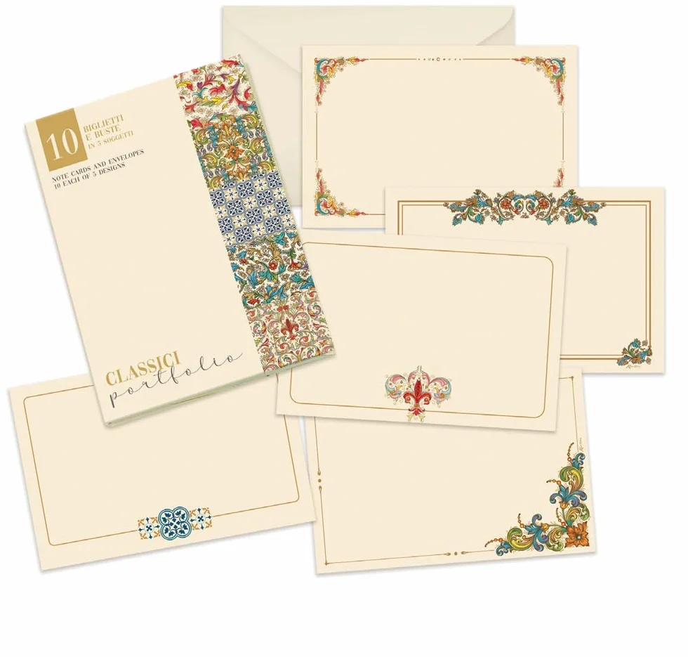 Kartos Classici Portfolio di carte grande, neutro