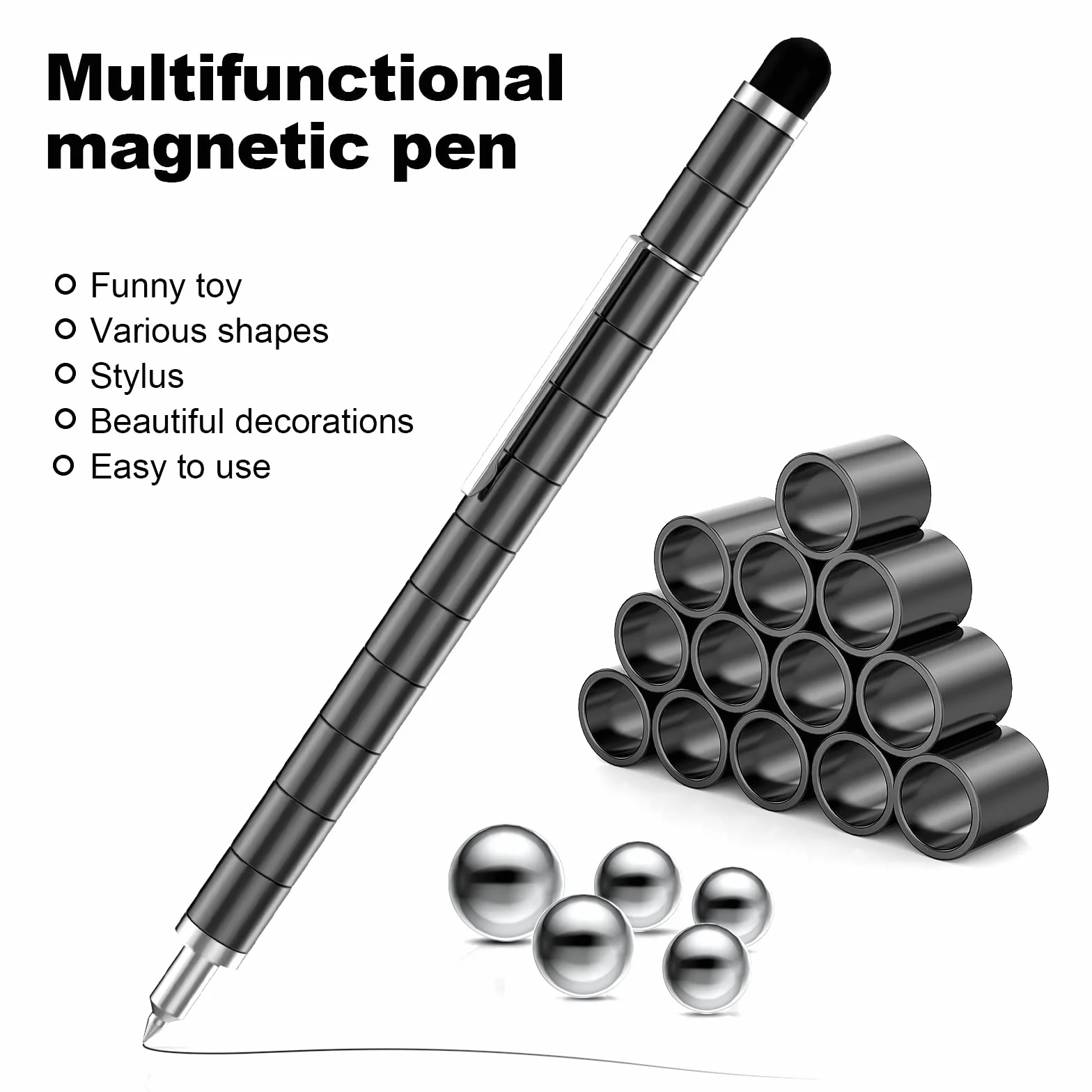 Penna magnetica in oro creativa OSDUE regalo per festa del papà
