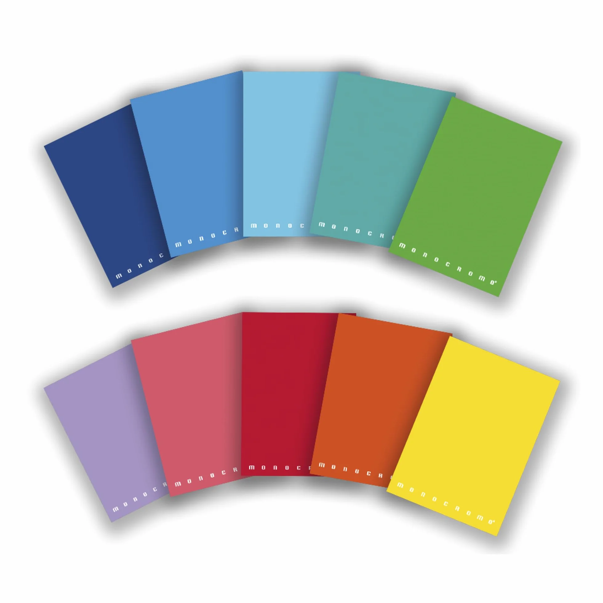 Pigna Quaderni Monocromo Assortiti A5 80 g/m² 10 unità 40 fogli