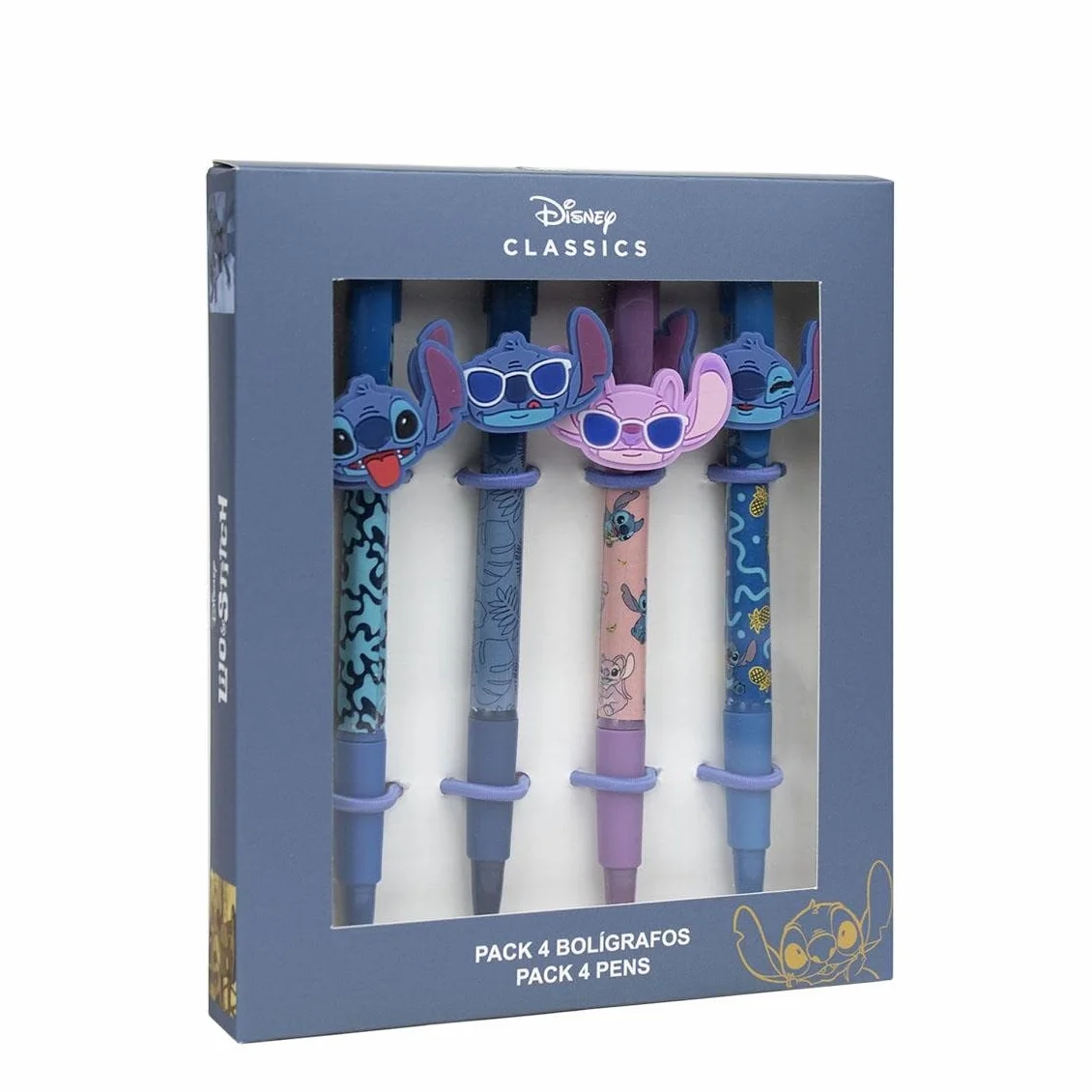 CERDÁ LIFE'S LITTLE MOMENTS Stitch Bolígrafos Pack de 4