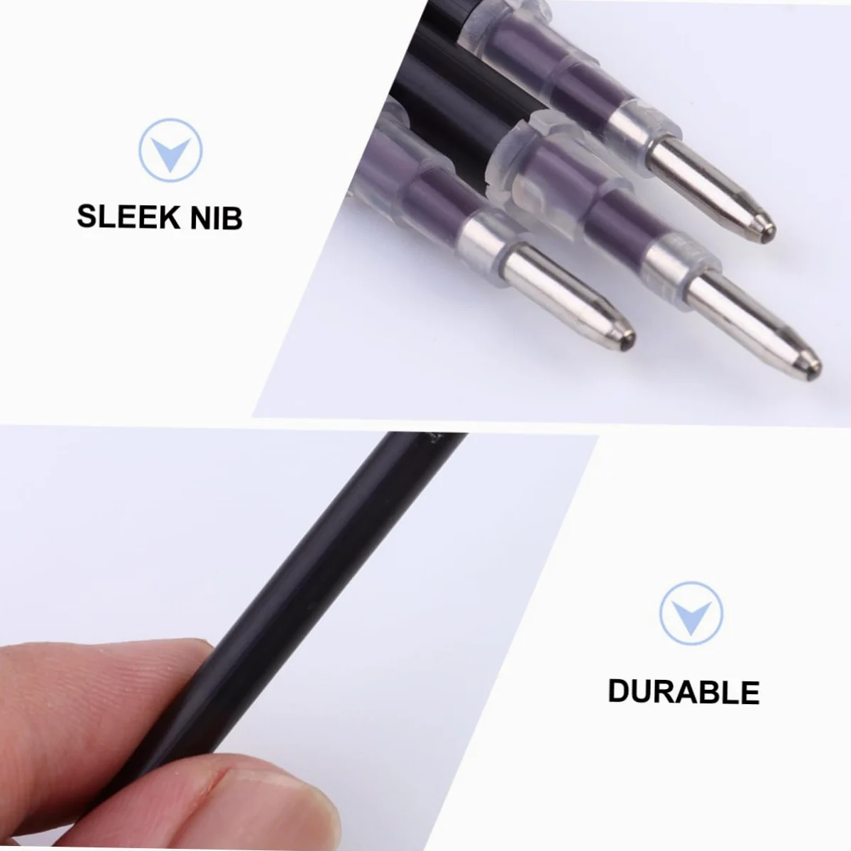 Uonlytech 100pezzi Pennarelli per Tessuti Cancellabili Caldo Ricarica Strumenti per Cucito Quilting Sartoria Applicazione Facile Suqualsiasi Materiale