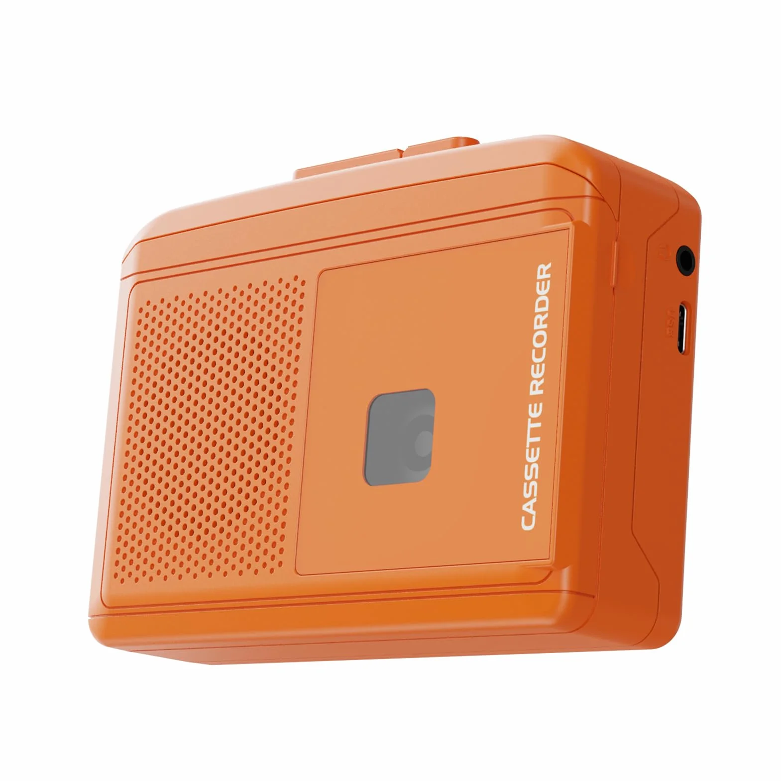 docooler 247 Registratore di Giocatori di Cassette Portatile con Microfono, Altoparlante Incorporato, Jack per Cuffie da 3,5 Mm, Lettore retrò per la Riproduzione Musicale e