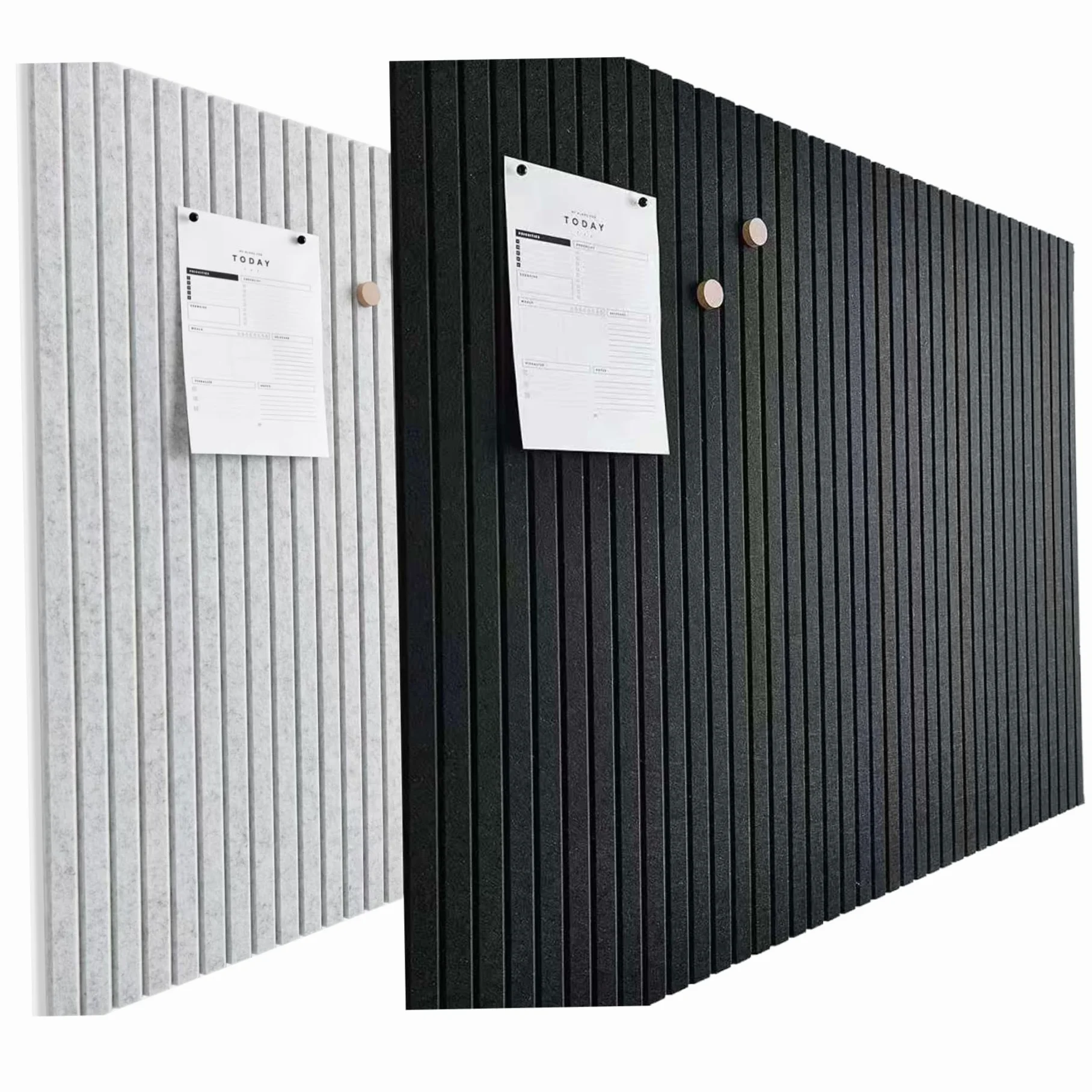 Bacheca in sughero per pareti 12x12 pollici Bacheca in feltro 12 pezzi per la cucina di casa, scuola, ufficio, parete, decorativa fai da te, grigio chiaro, sughero per paret