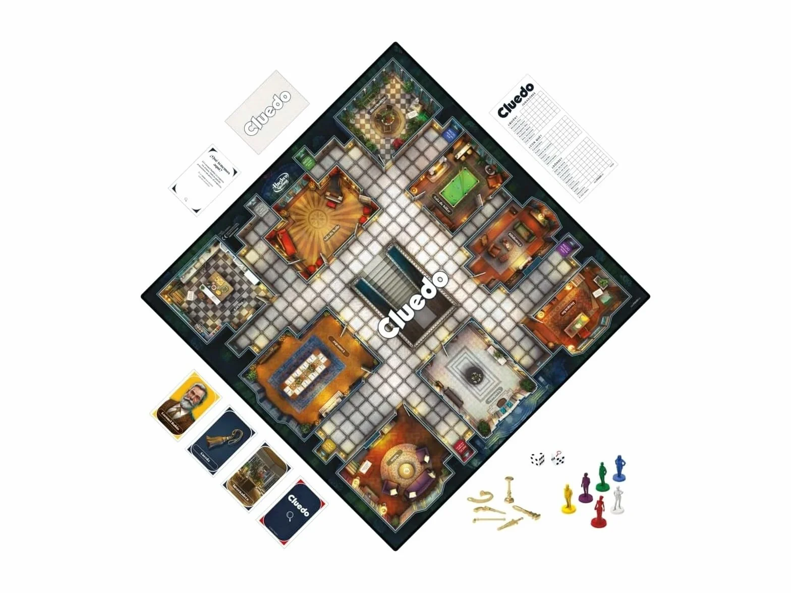 Hasbro Cluedo Gra Planszowa