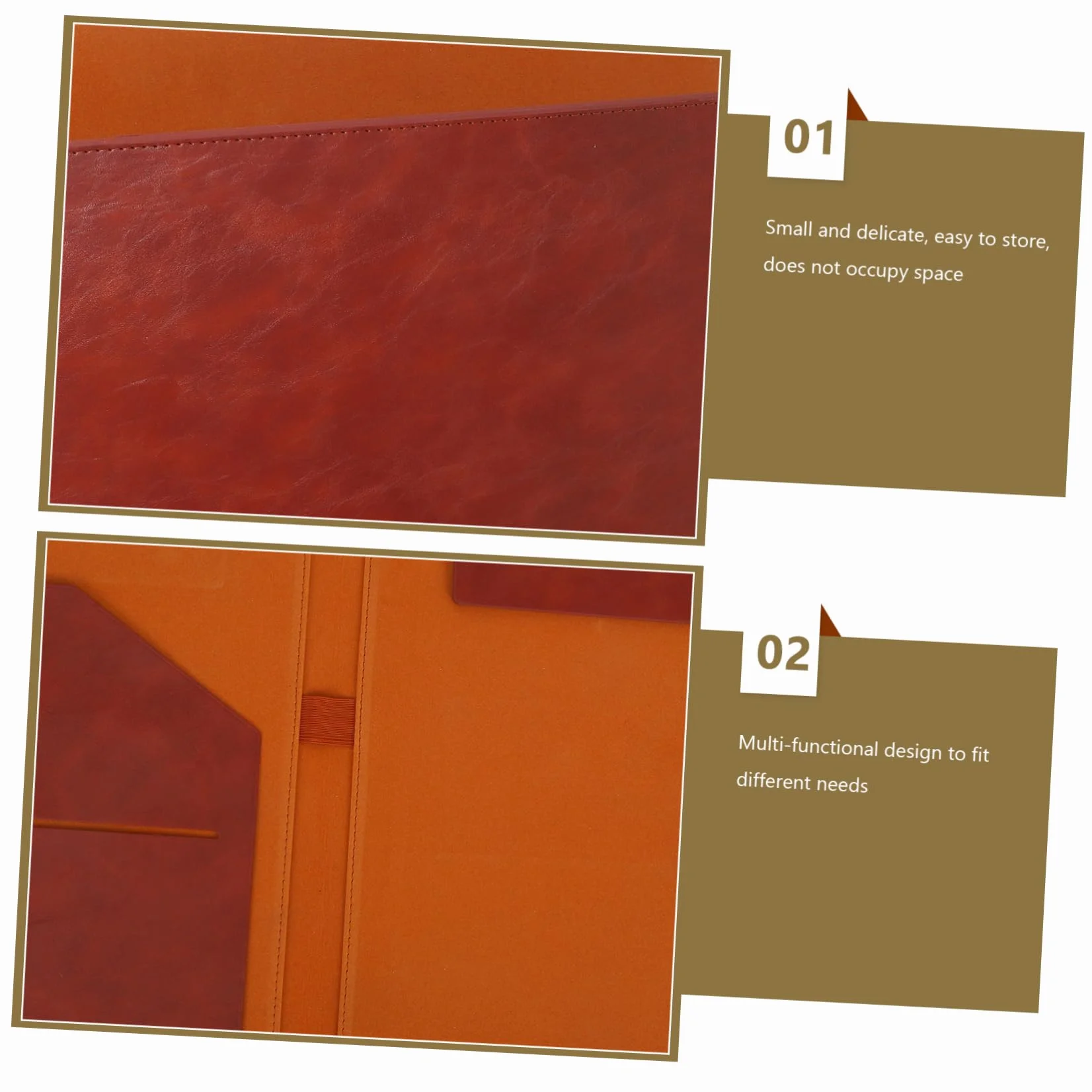 Cartella Aziendale Cartelle Portafoglio Una Cartella Padfolio Notebook Raccoglitore Borsa Di Stoccaggio Per Ufficio Porta Documenti Organizzatore Di Documenti Di