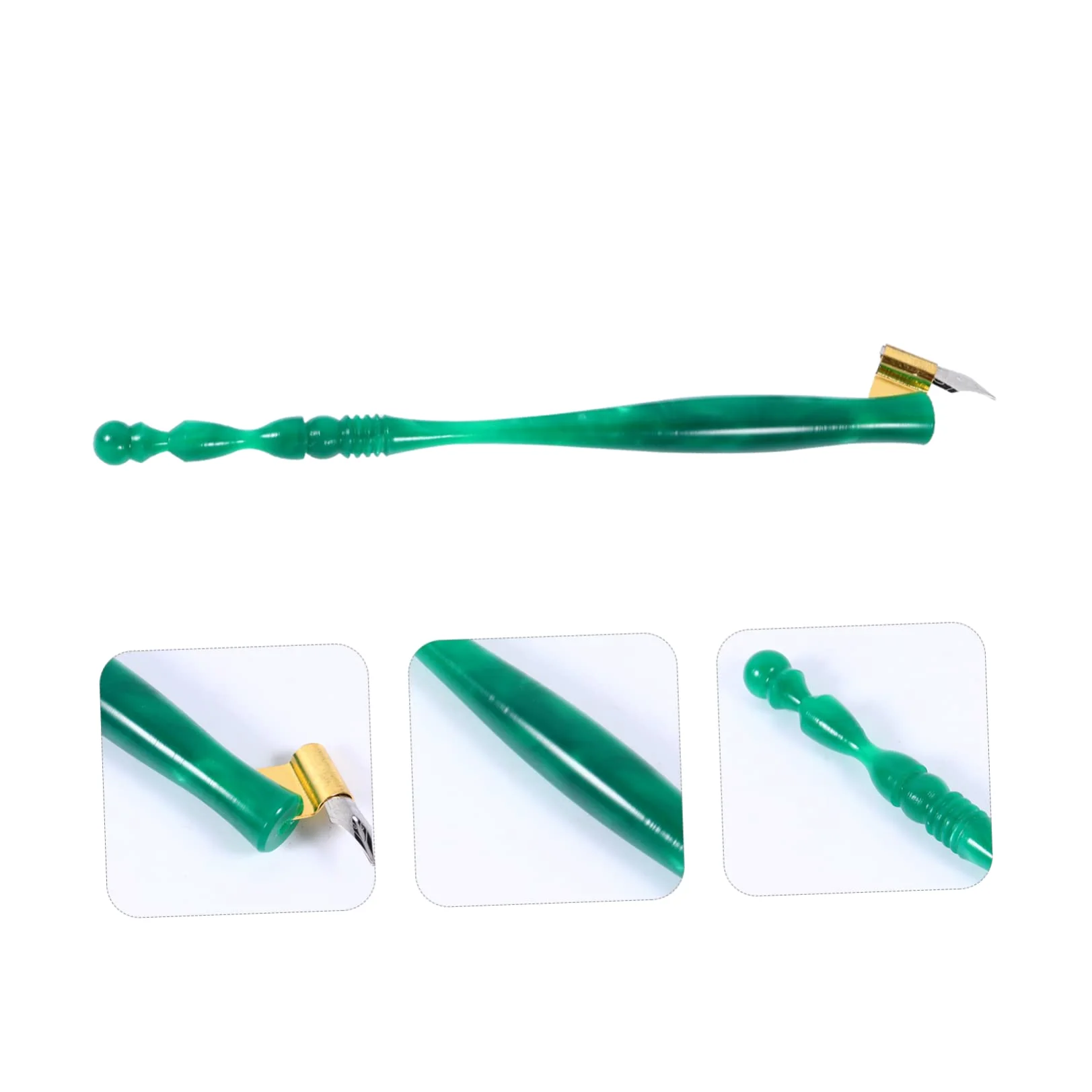 EXCEART 3sets Penne Calligrafiche Vintage Con Teste Sostituibili Strumenti Di Scrittura Eleganti Per Praticare La Calligrafia Inglese Per Studenti e Appassionati