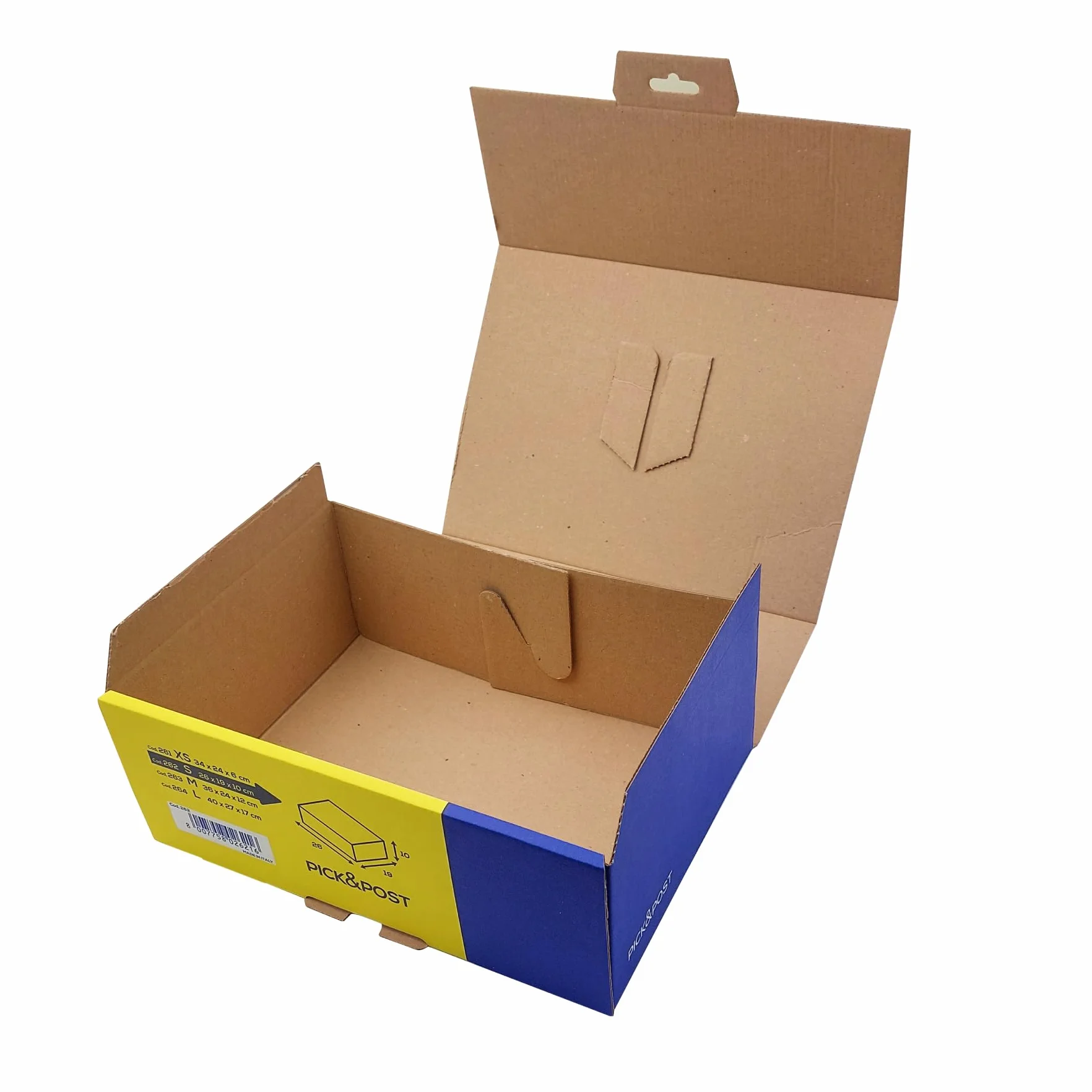 BLASETTI - Scatole per Spedizioni Automontanti PICK & POST S - Confezione 30 Pezzi da 32x24x6 cm. Ideali per Spedire e Proteggere Oggetti