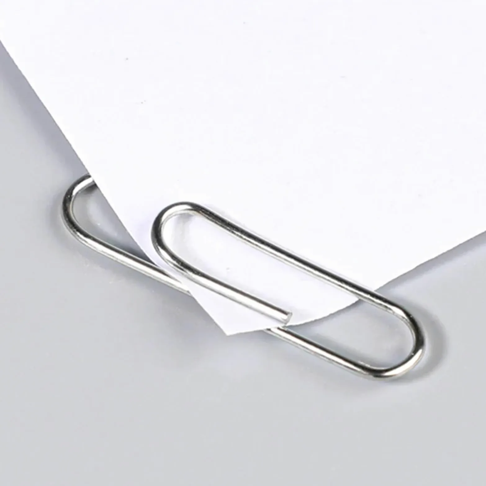Fermagli di Carta 10Pcs 15/28/33/50mm Notebook Memo Pad Bookmark Binder Paperclips Accessories Paper Clips Binding Supplies Student Office Stationary(Golden -50mm)